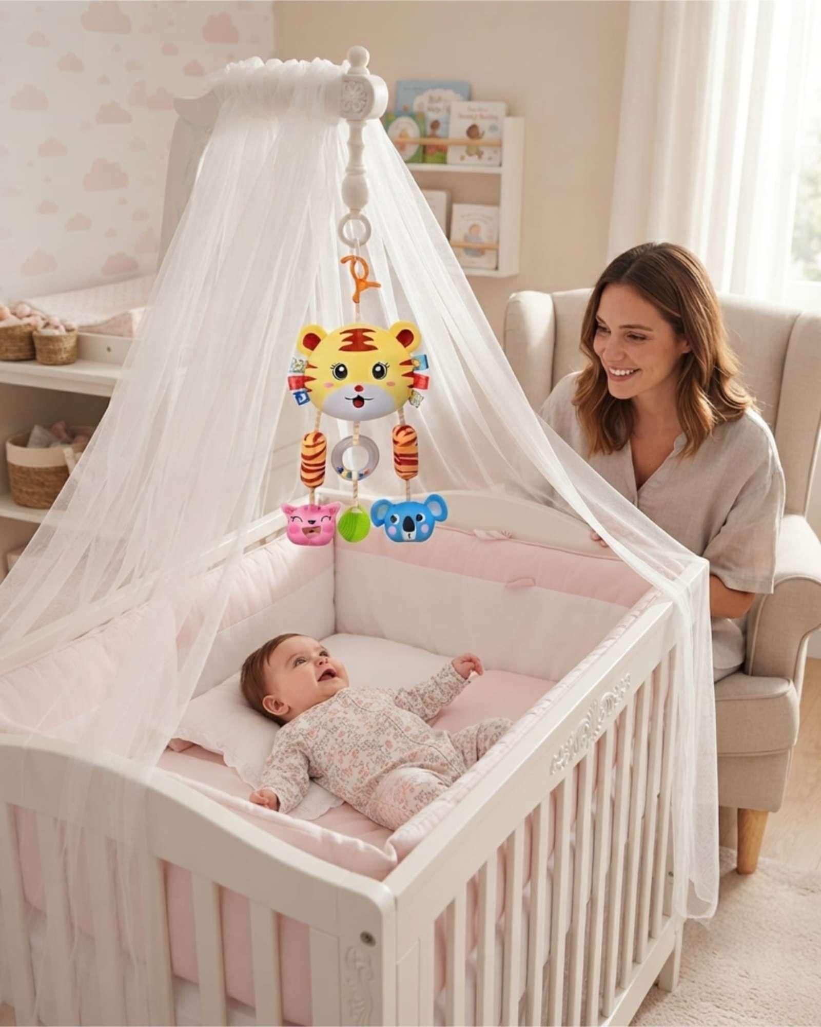 Sonajero Colgante Juguete Estimulación Bebé Para Coche y Cuna 05-4