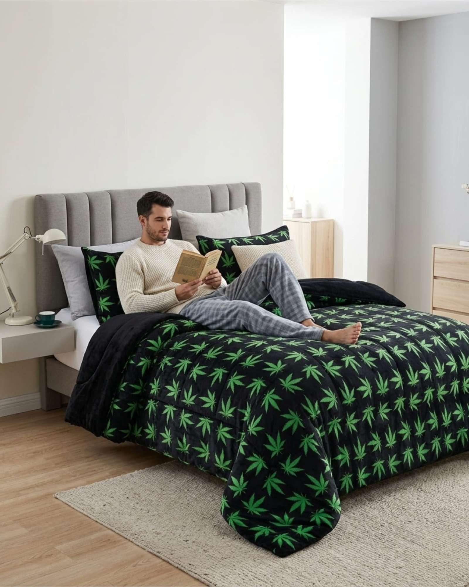 Plumon Plush de Chiporro Ultra Suave Para Invierno Plaza y media m15-4