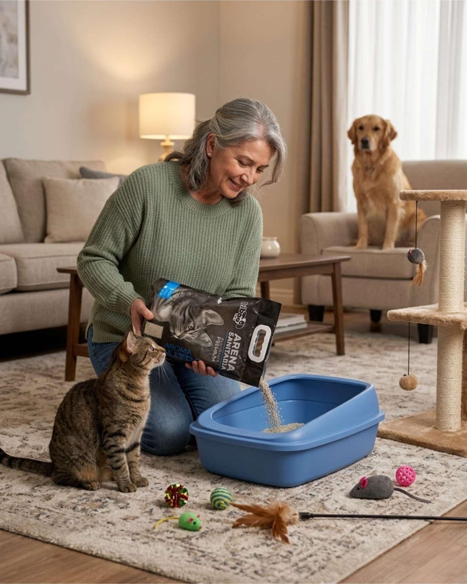 Arena Sanitaria Gatos Neutra Alta Absorcion 4kg-2