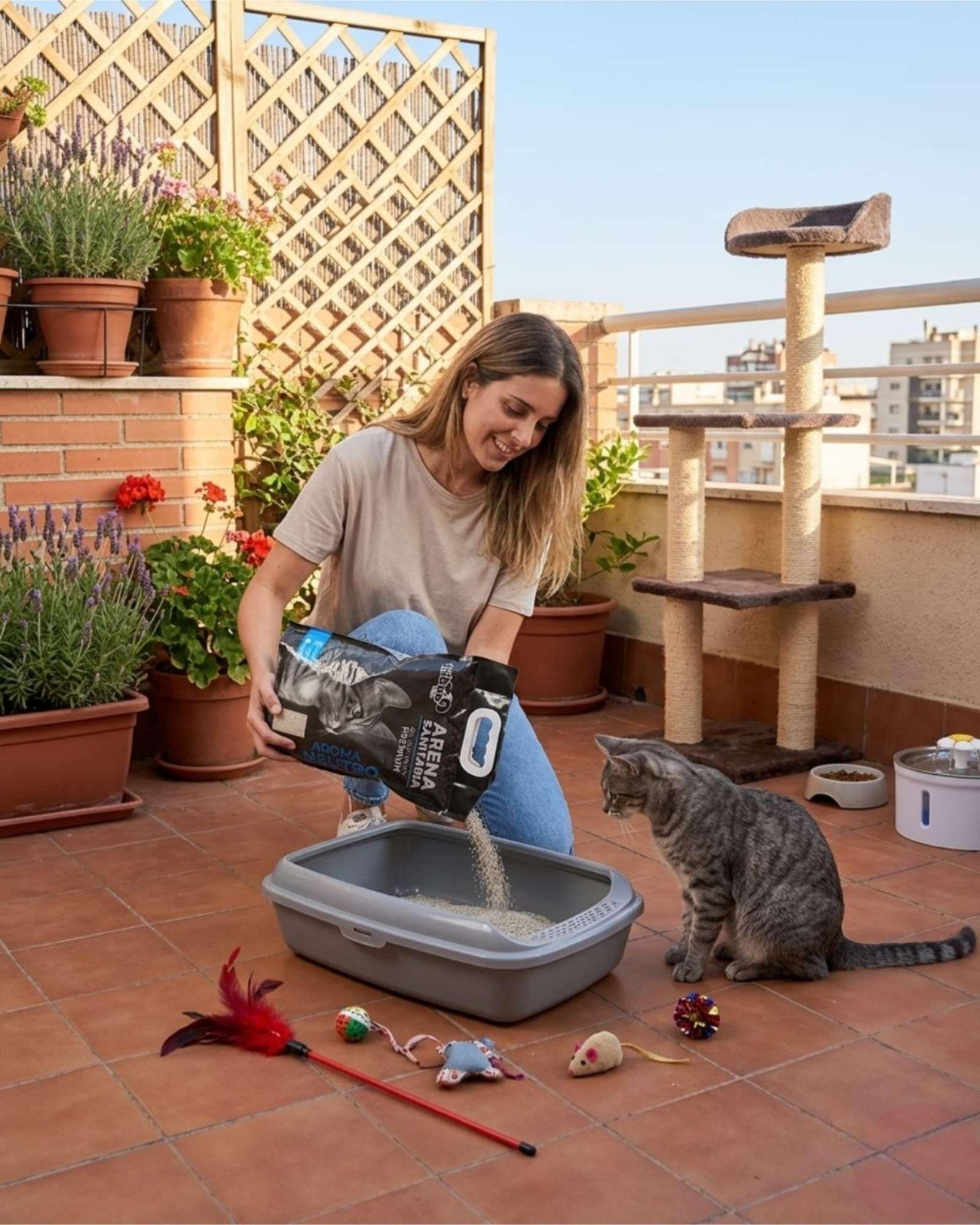 Arena Sanitaria Gatos Neutra Alta Absorcion 4kg-4