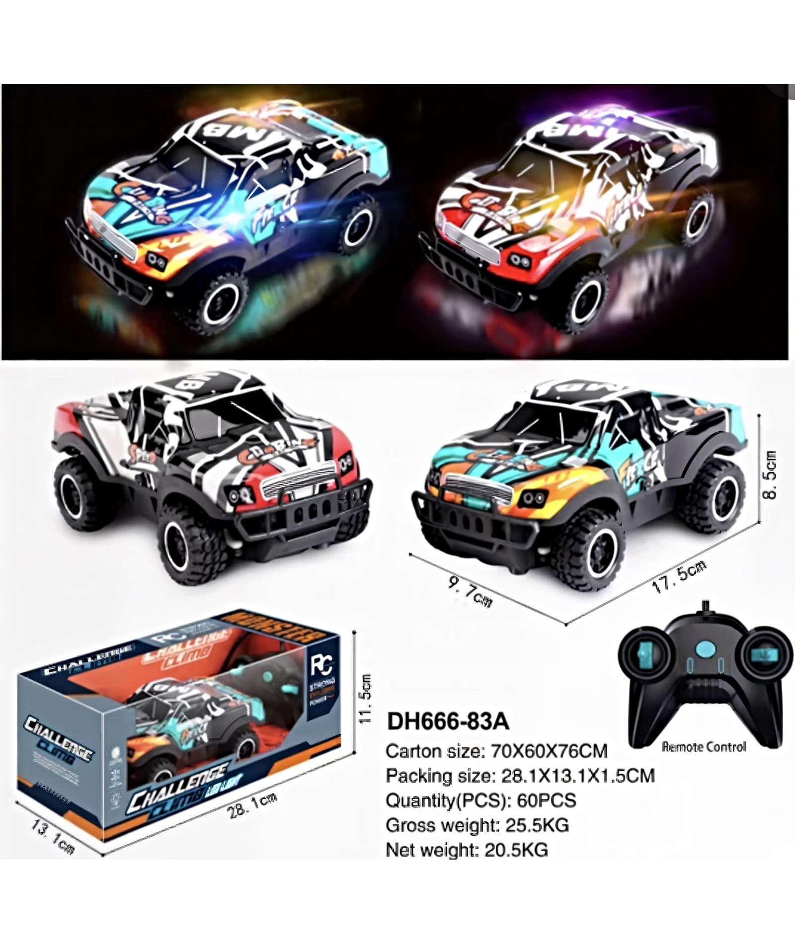 Auto con control remoto 4x4 ROJO-2