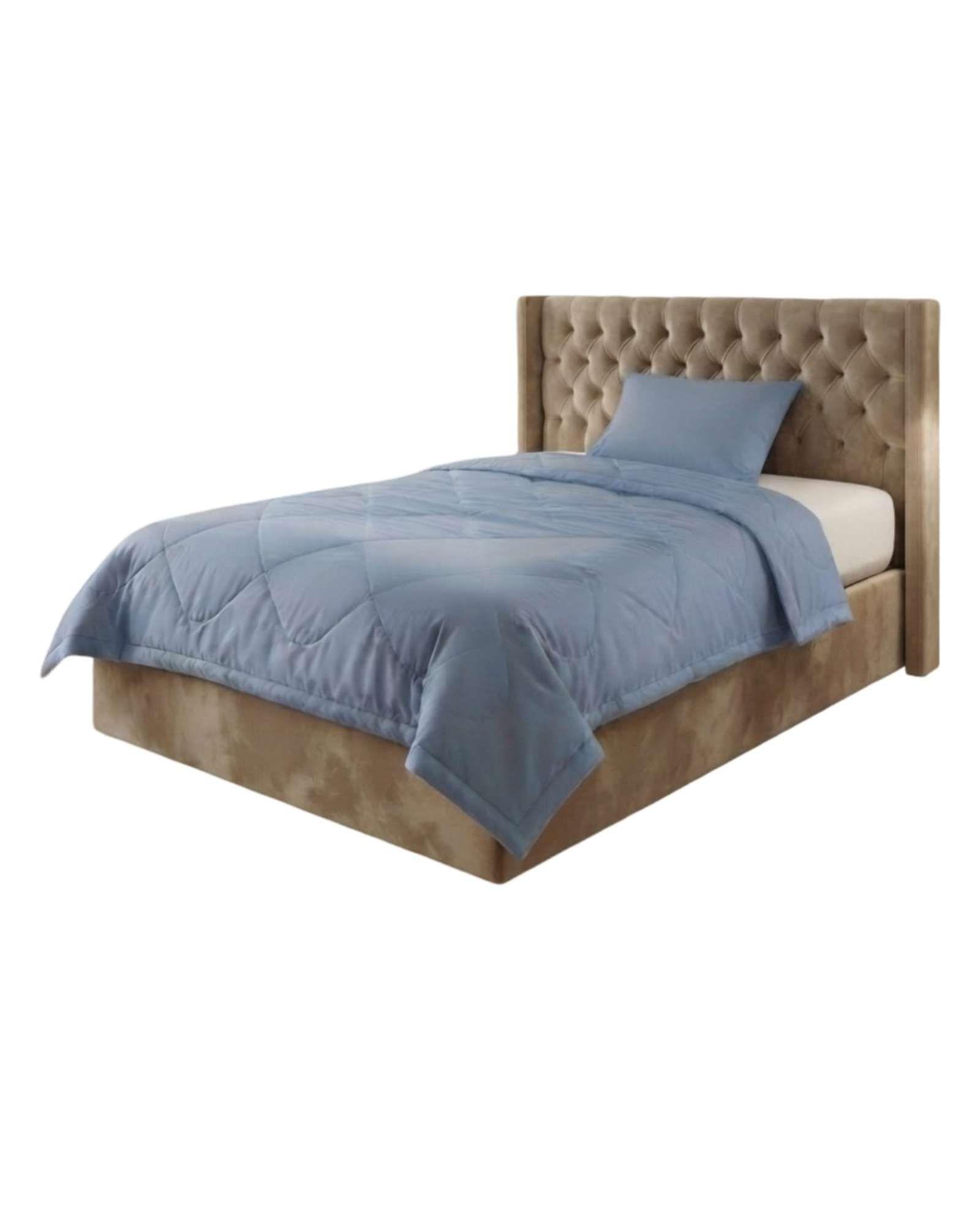 Plumon Elegante Plaza y Media Para Verano Mas Almohada m3-5