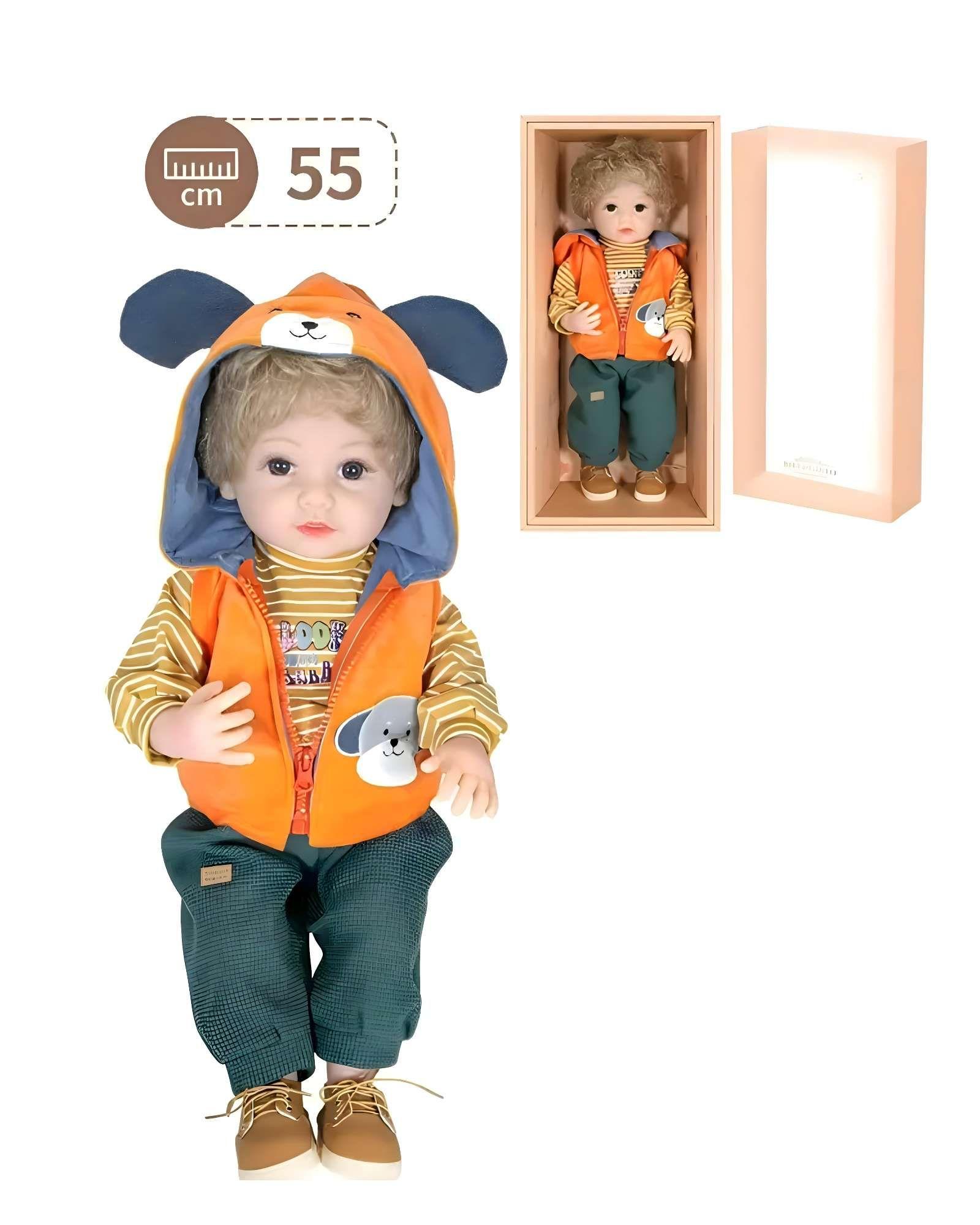 Muñeco infantil bebé realista silicona Danut -2