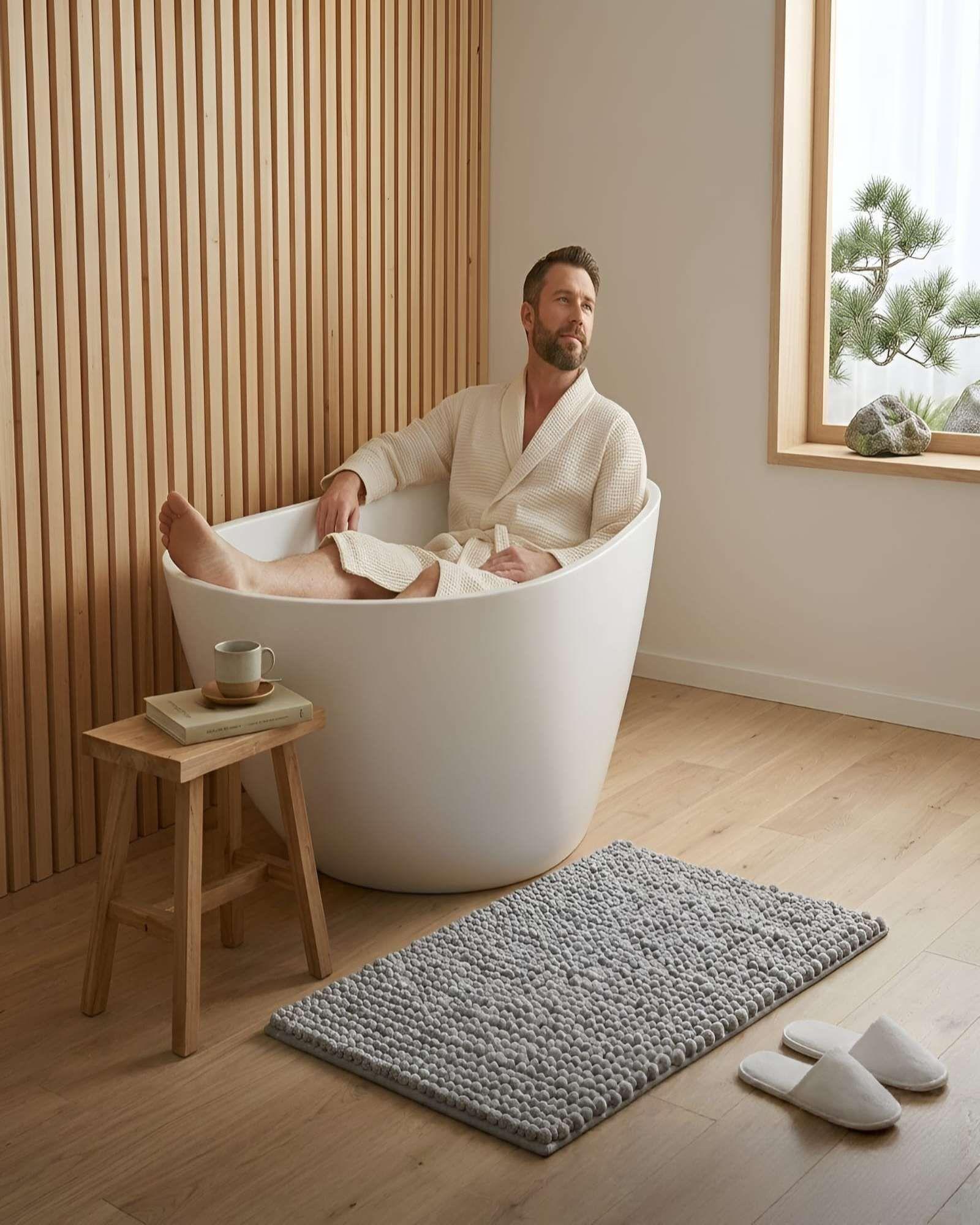 Tapete de Baño Ultra Suave 40x60 cm Alta Absorción m3-3