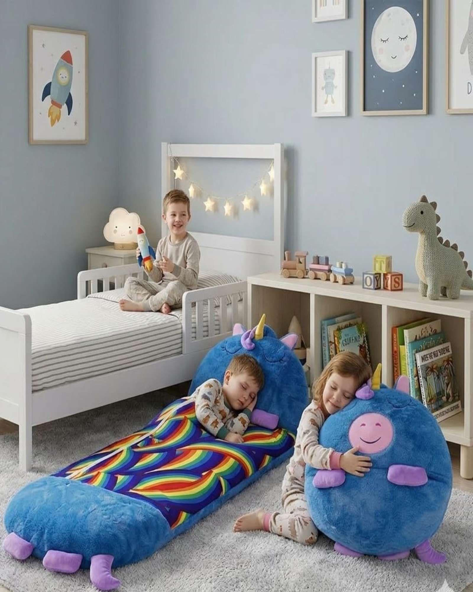 Saco de Dormir Para niños 2 en 1: Almohada y Saco Happy Nappers m4-2