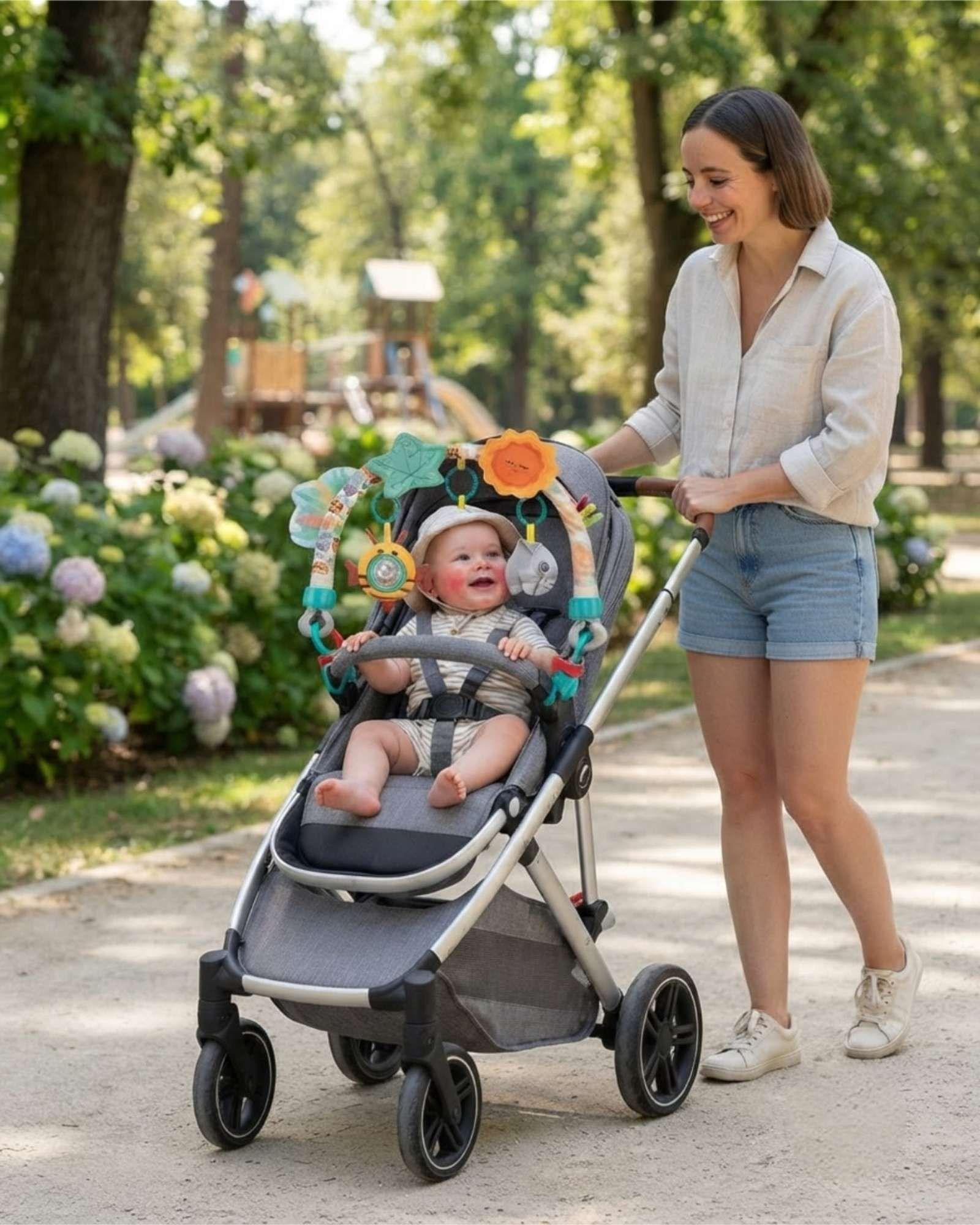 Sonajero Colgante Juguete Estimulación Bebé Para Coche y Cuna 01-2