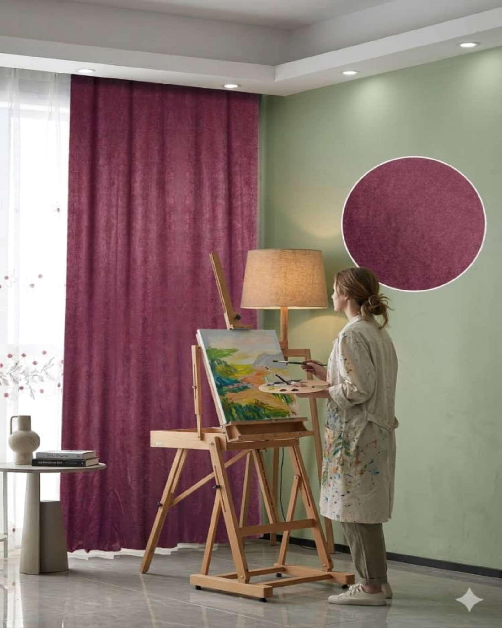 Set 2 Cortinas Velvet Aterciopeladas con Ojales 140x230 cm m2-2