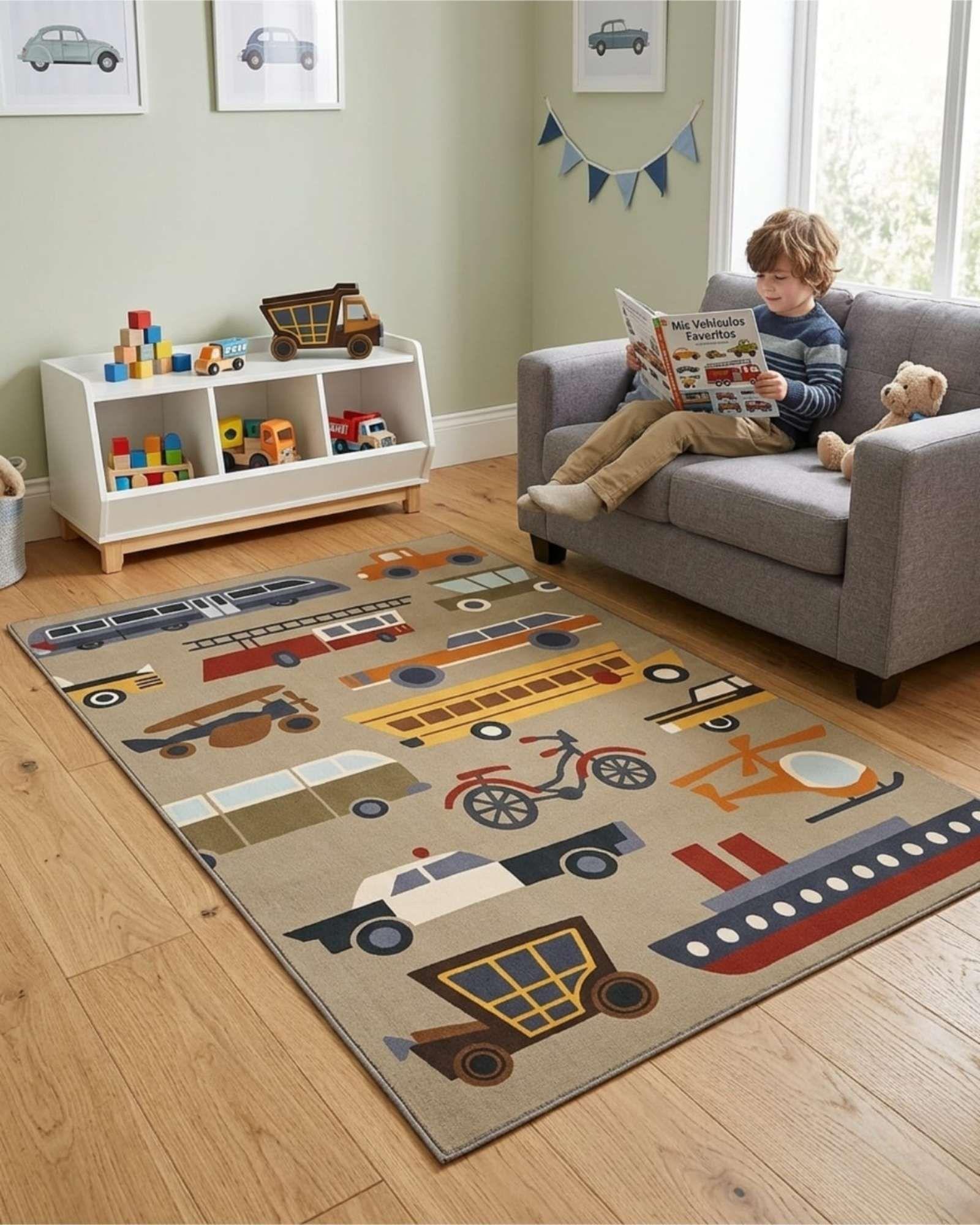 Alfombra Area de Juegos para Niños de 120x180cm m10-2