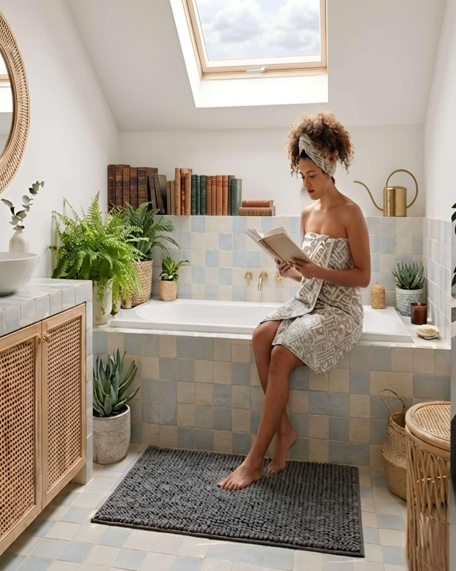Tapete de Baño Ultra Suave 40x60 cm Alta Absorción m2-2