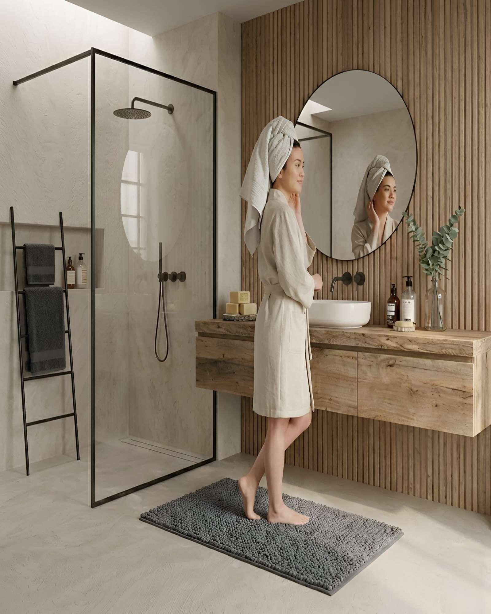 Tapete de Baño Ultra Suave 40x60 cm Alta Absorción m2-3