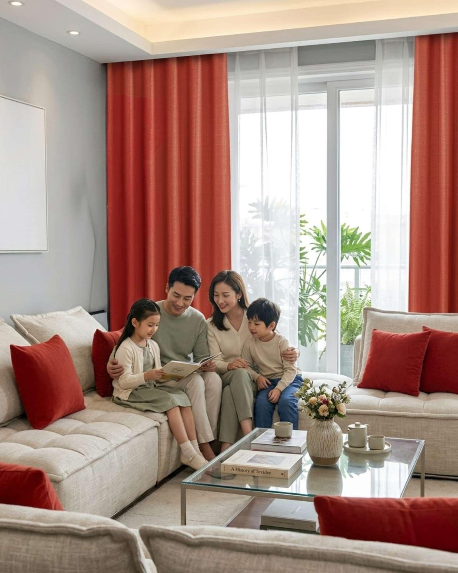 Juego de Cortinas Blackout Premium Engomadas m7-2