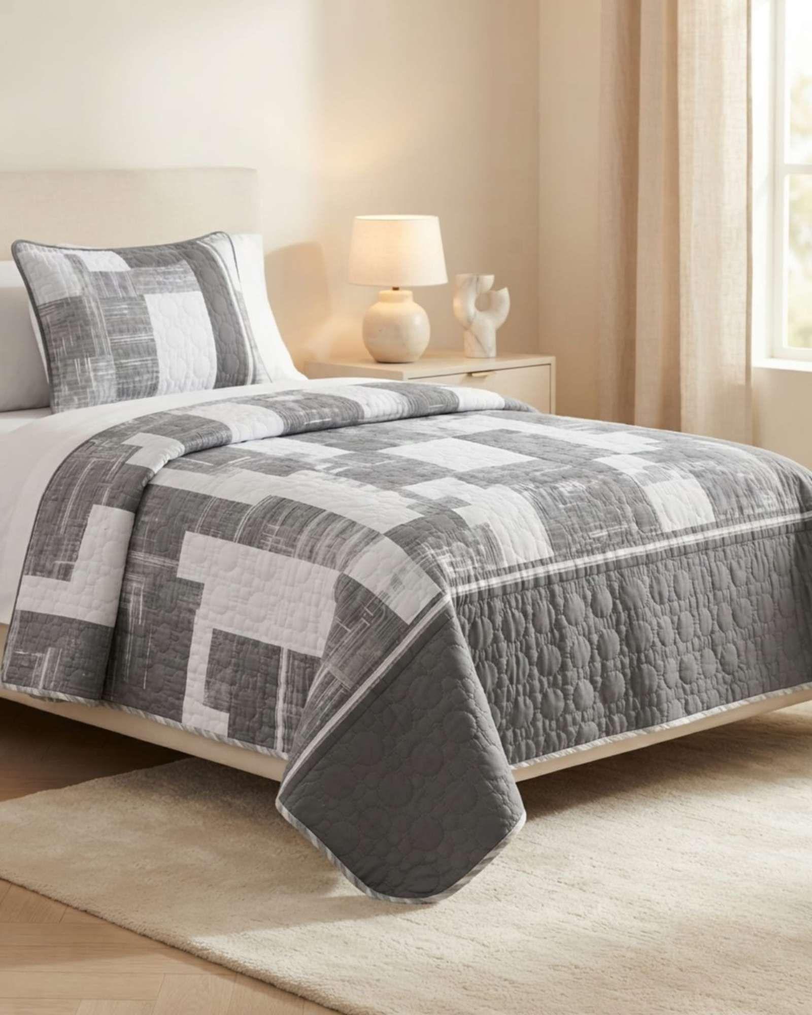 Cubrecamas Infantil Plaza y Media Mas Almohada Frescura Y Estilo m19-1