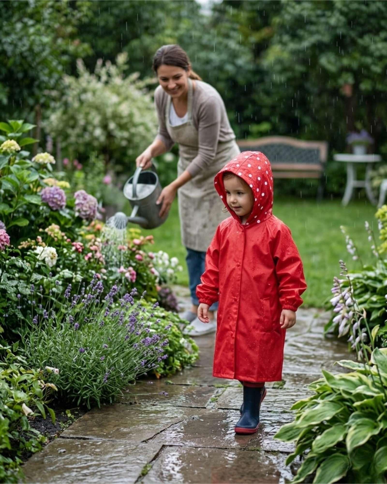 Capa Impermeable De Lluvia Infantil Para Niños 04-2