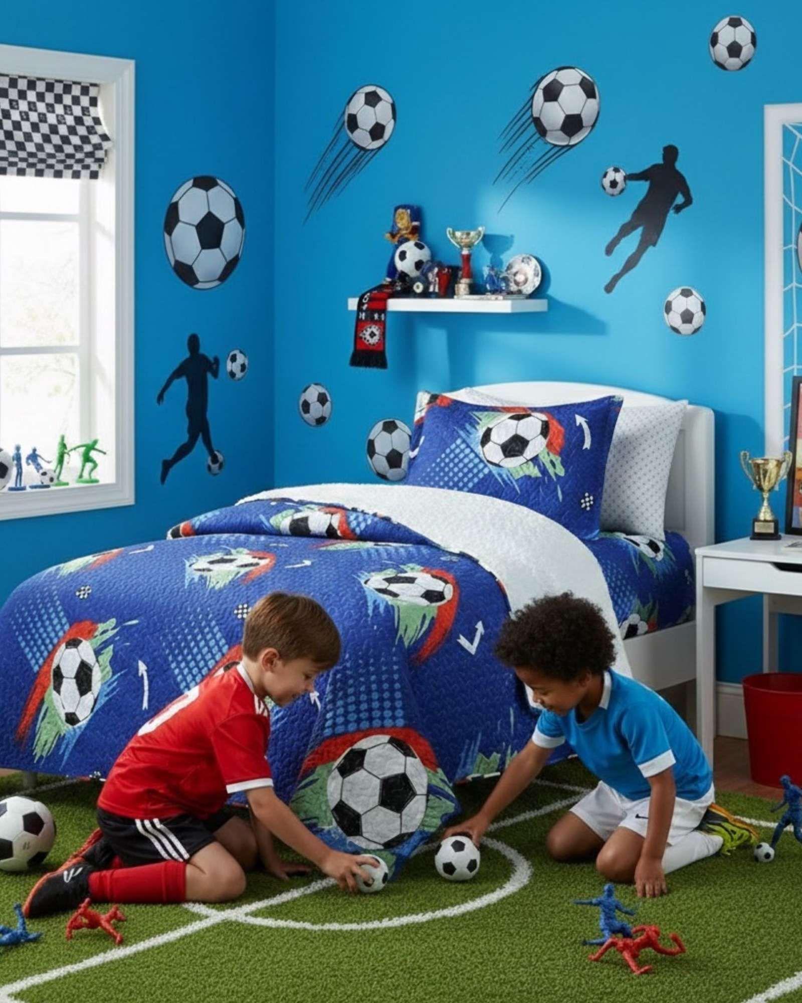 CUBRECAMA QUILT SHERPA INFANTIL PLAZA Y MEDIA PELOTA-3