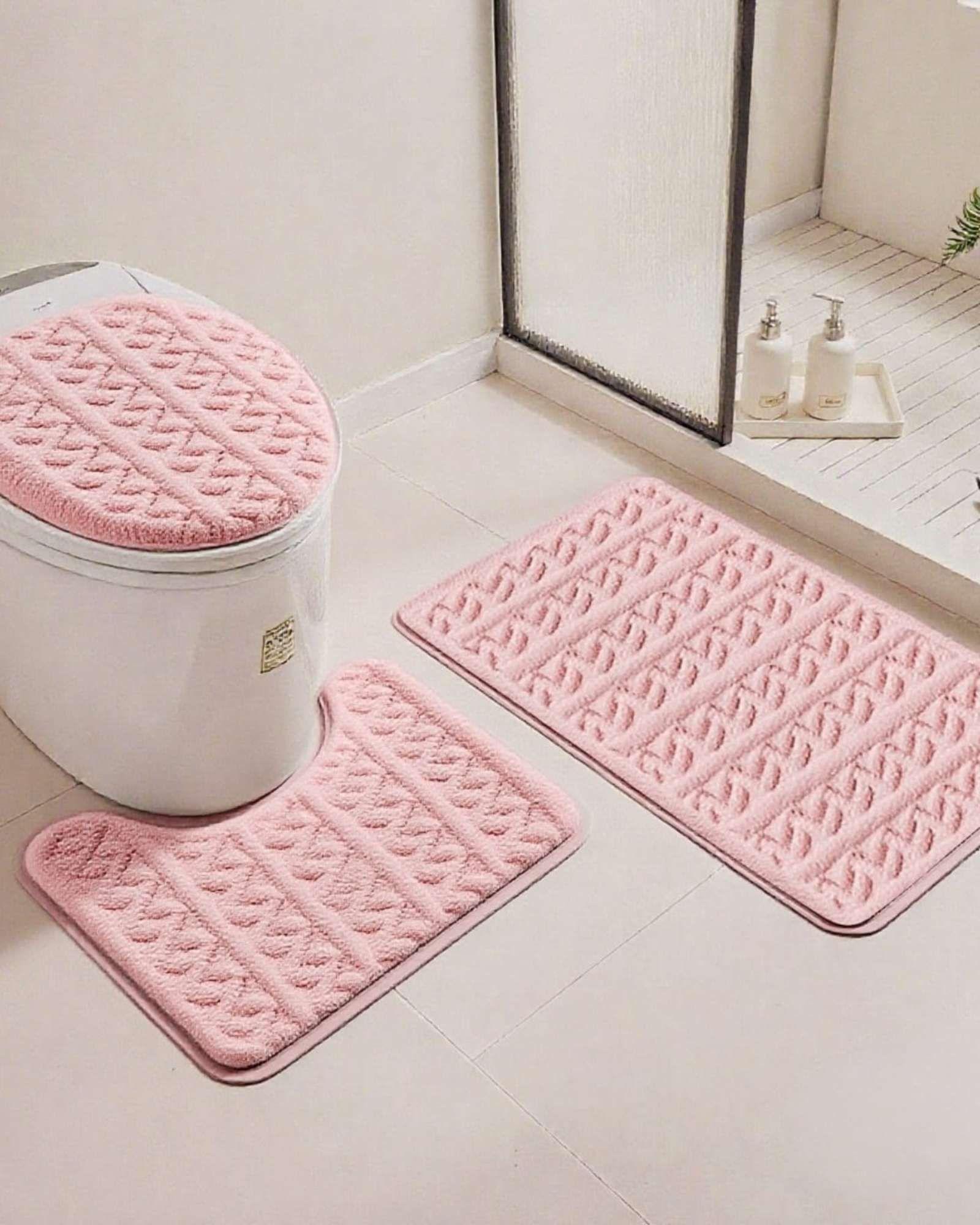 SET DE BAÑO 3 PIEZAS SUAVES Y ABSORBENTES m15-0