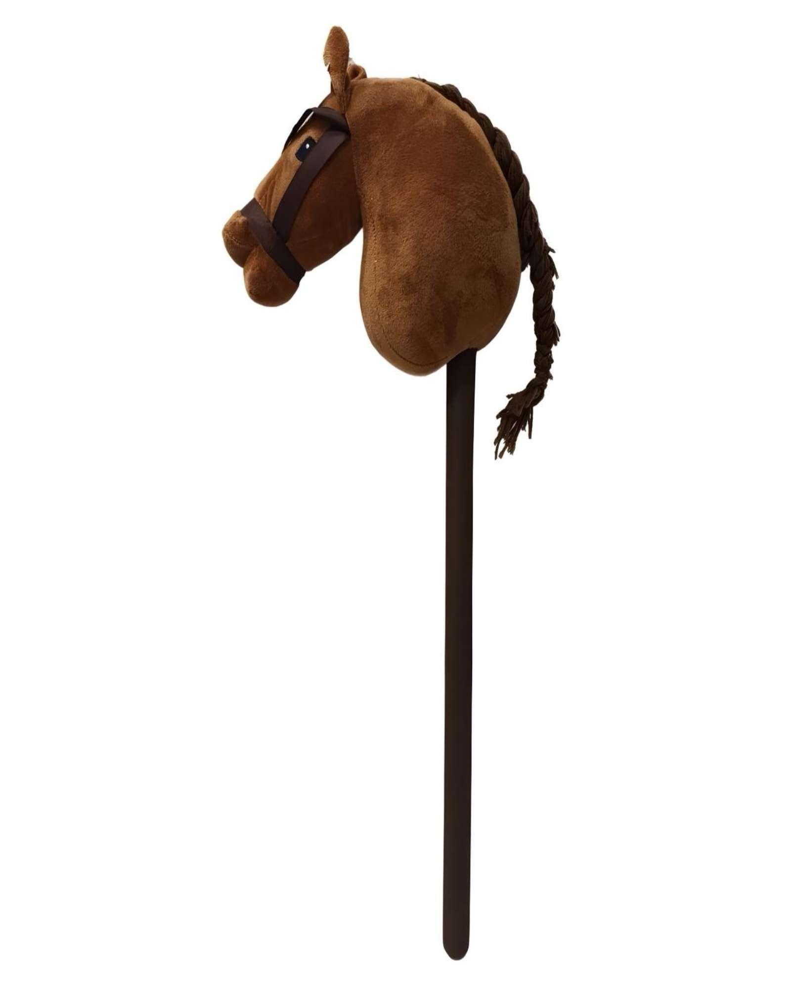 Caballo de Madera Con Sonido Café-0