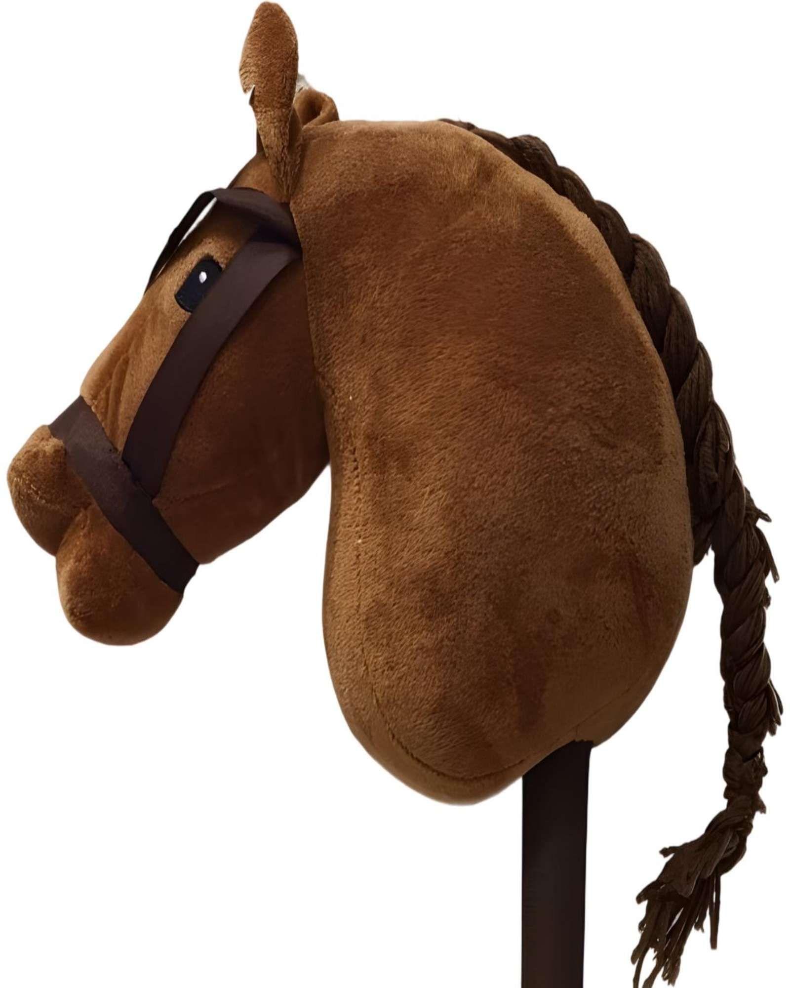 Caballo de Madera Con Sonido Café-1