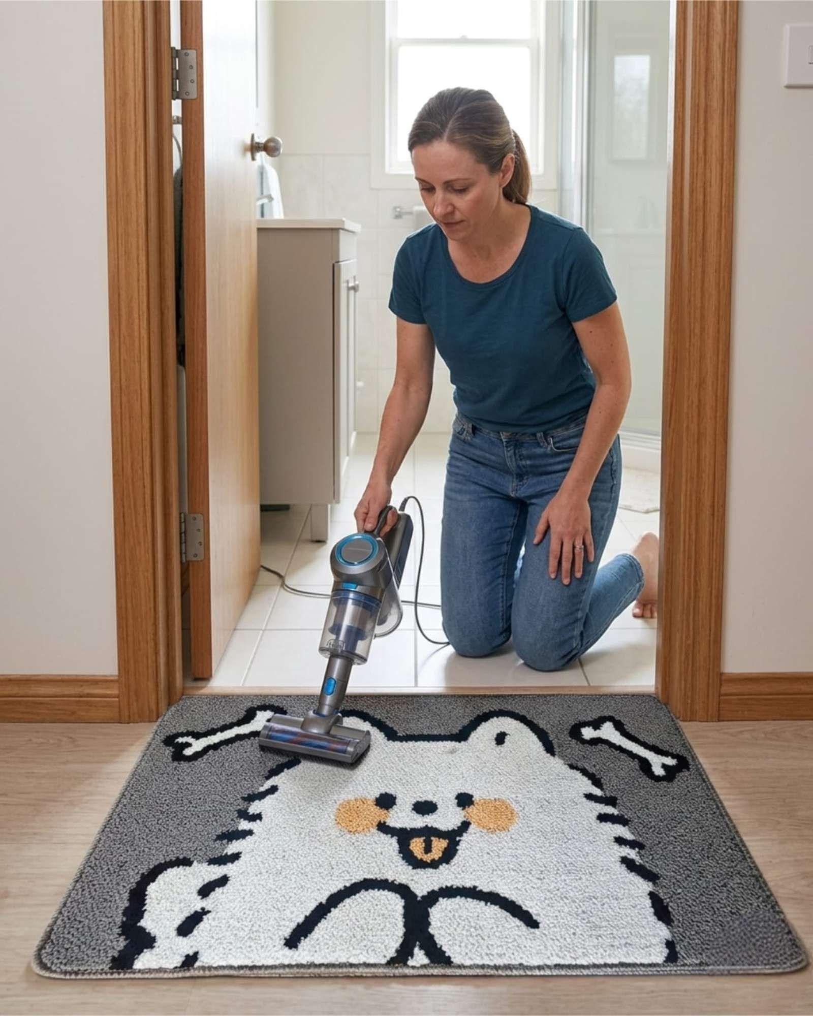Juego De 2 Alfombras Decorativas Multiuso Para Hogar 02-3