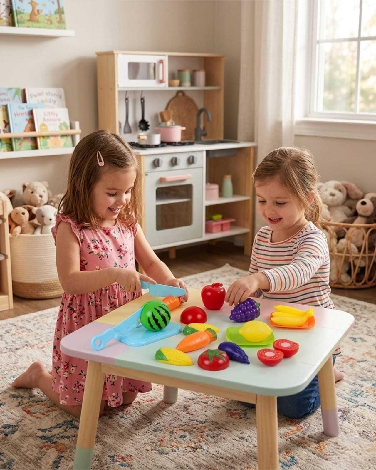 SET DE JUGUETES PARA CORTAR VERDURAS Y FRUTAS -0