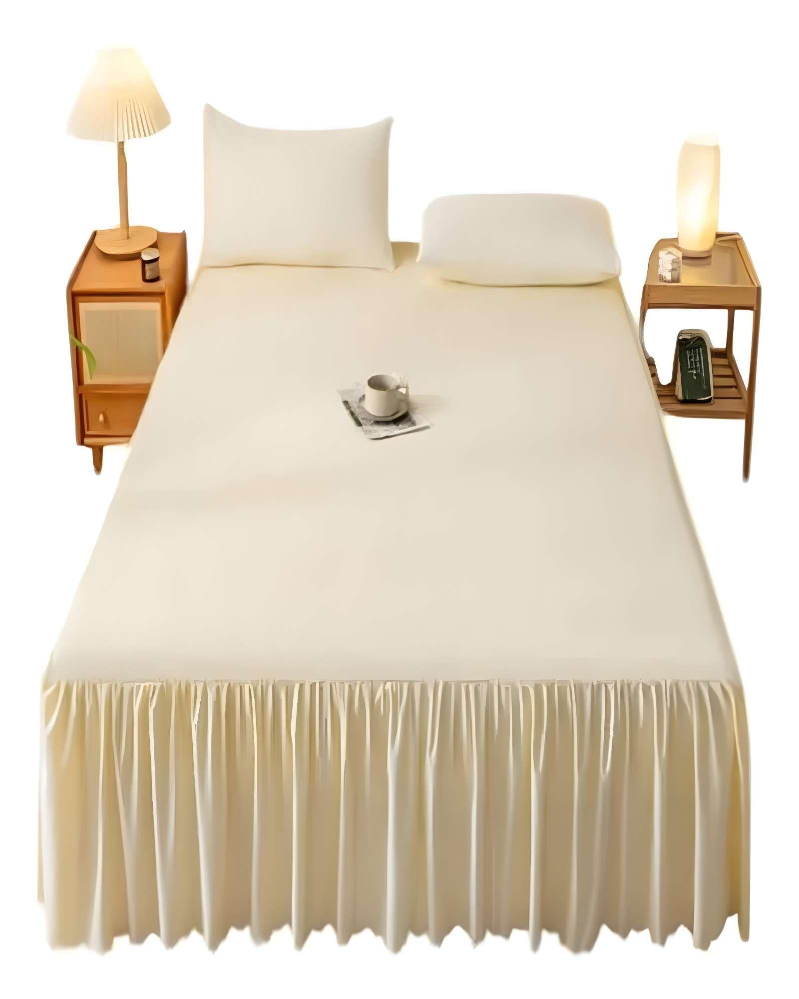 FALDON DE CAMA SIN FUNDA 2 PLAZAS BEIGE-1