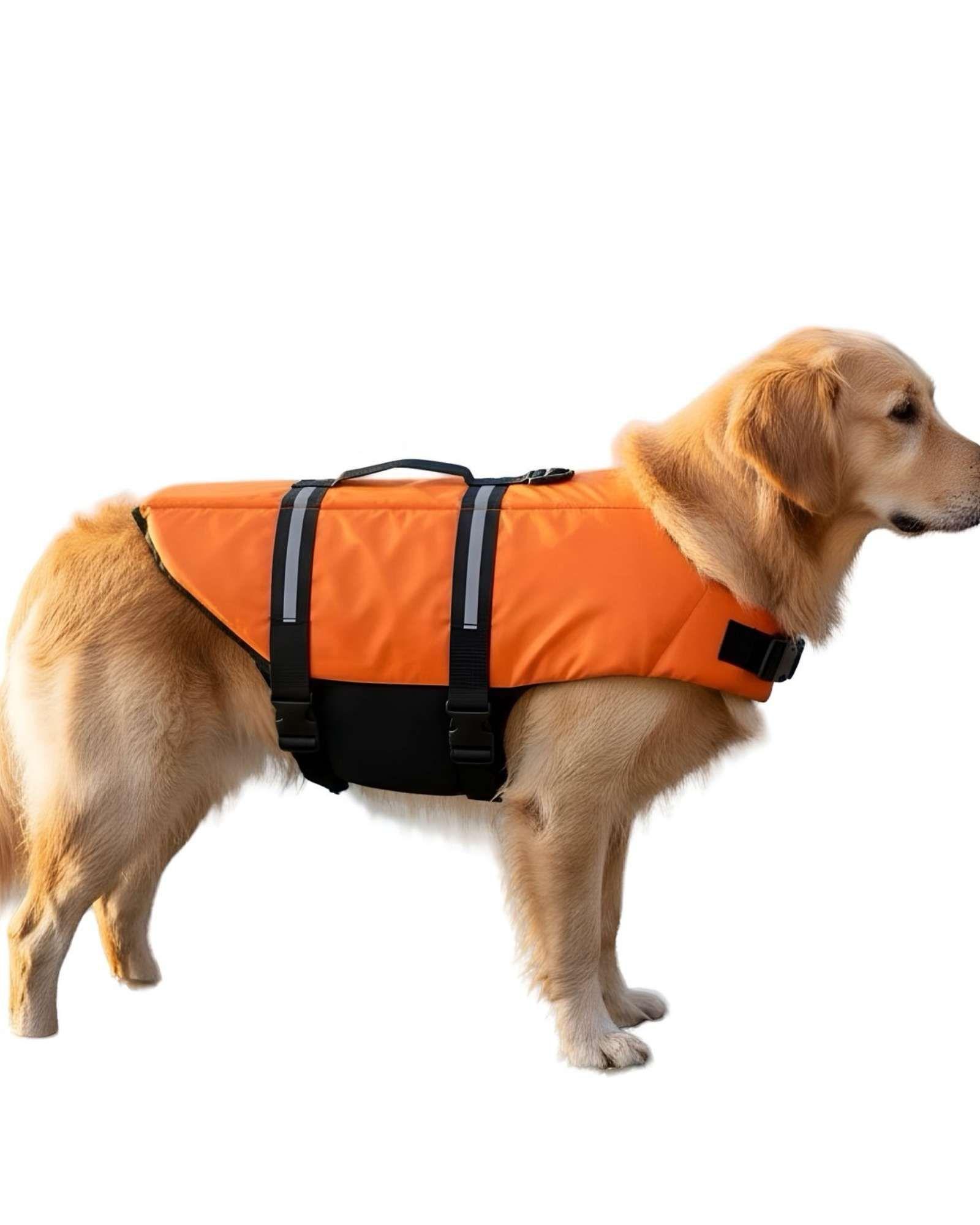 CHALECO SALVAVIDAS PARA MASCOTAS TALLA L 75x60 cm S01-0