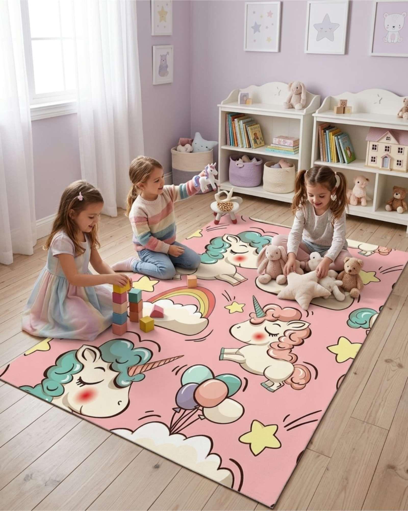 Alfombra Area de Juegos para Niños de 120x180cm m3-3
