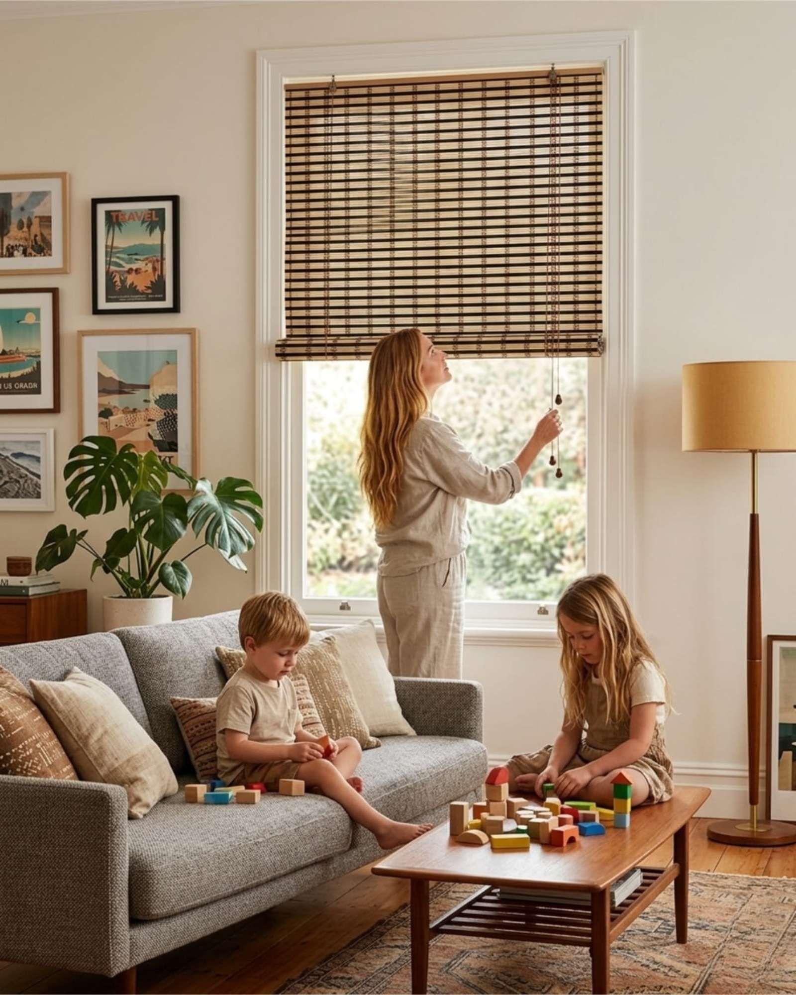 Persiana Roller De Bambu Decoracion Moderna 150x180cm m2-2