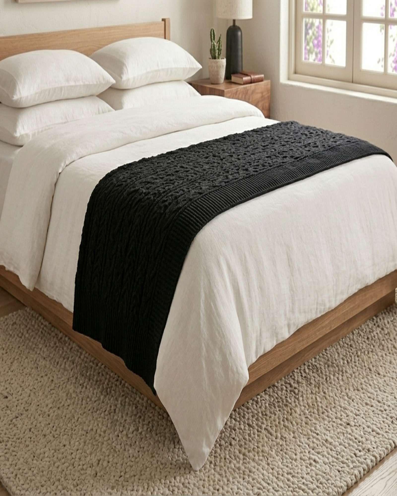 Bufanda de Cama Plush Premium Confort Termico m9-4