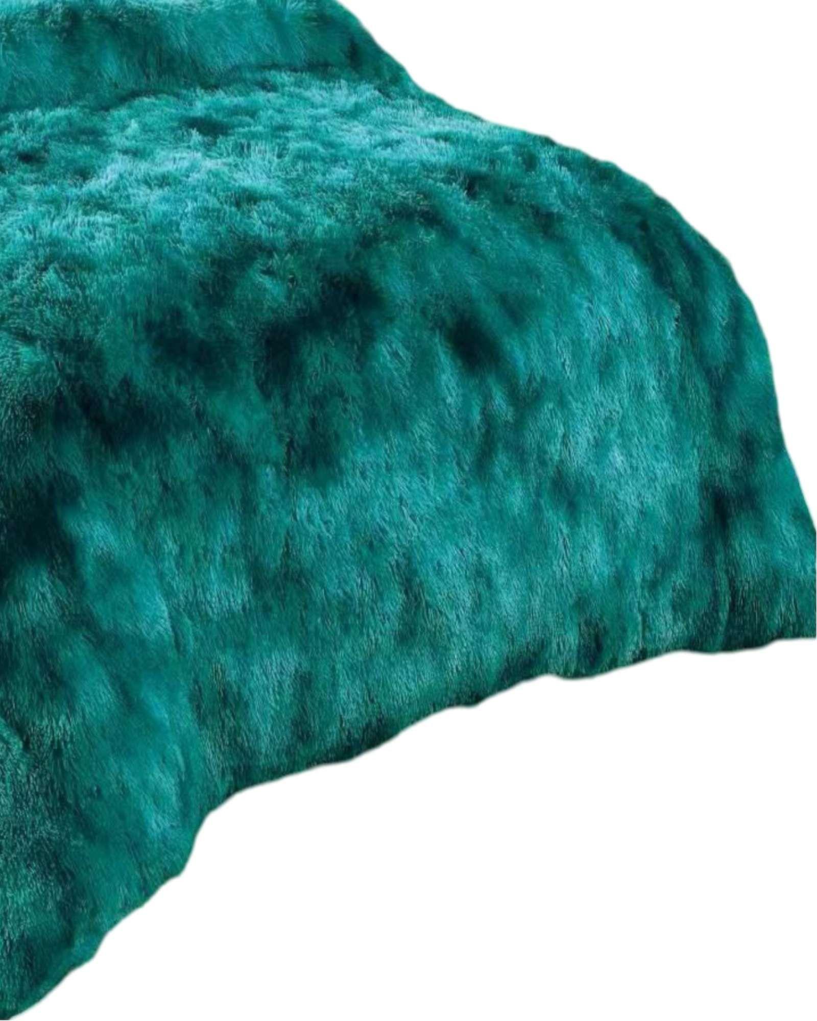 PLUMÓN PELUDO KING VERDE JASPEADO-2