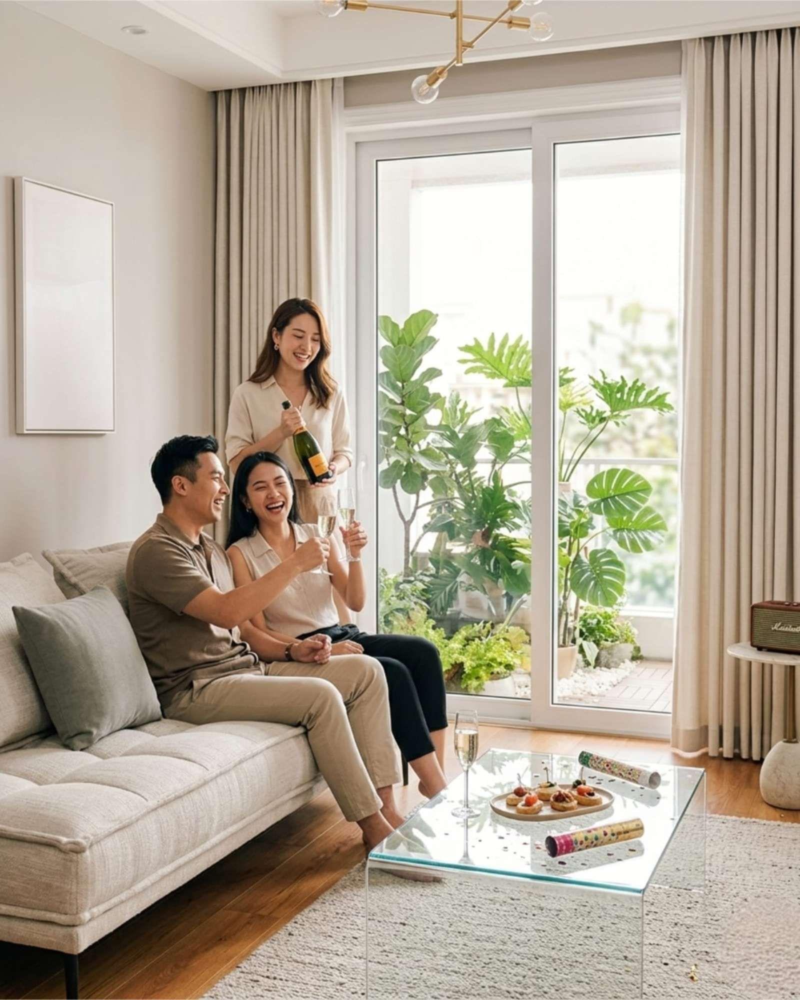 Juego de Cortinas Blackout Premium Engomadas m17-4