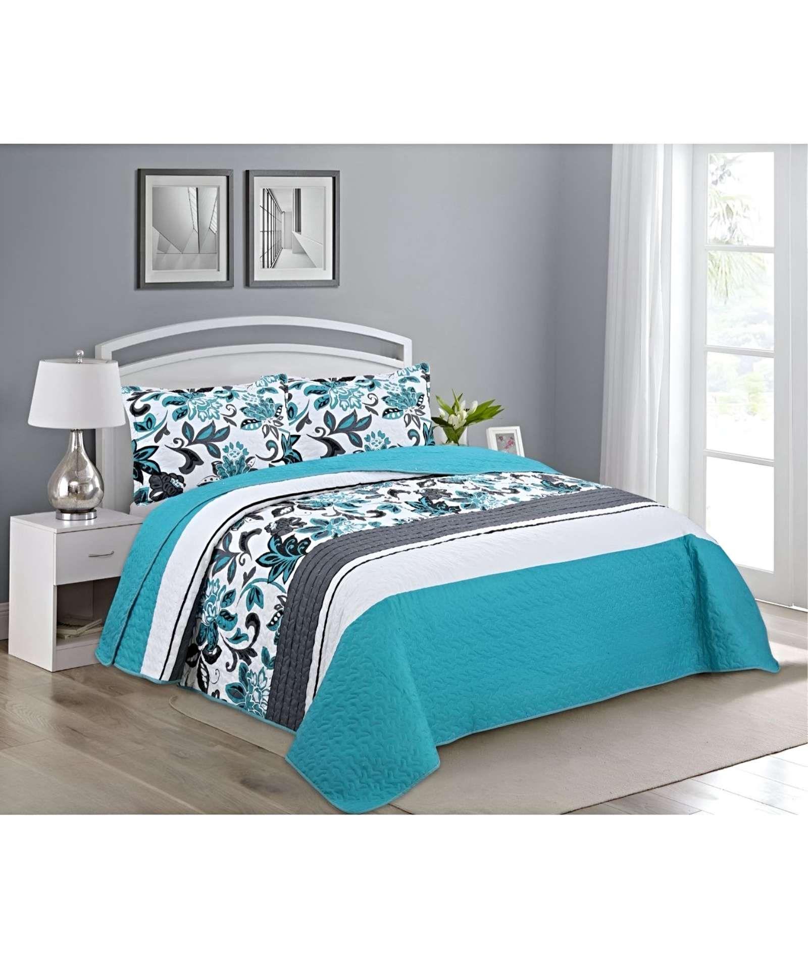 CUBRECAMA COLCHA QUILT VERANO KING-SUPER KING A15-2