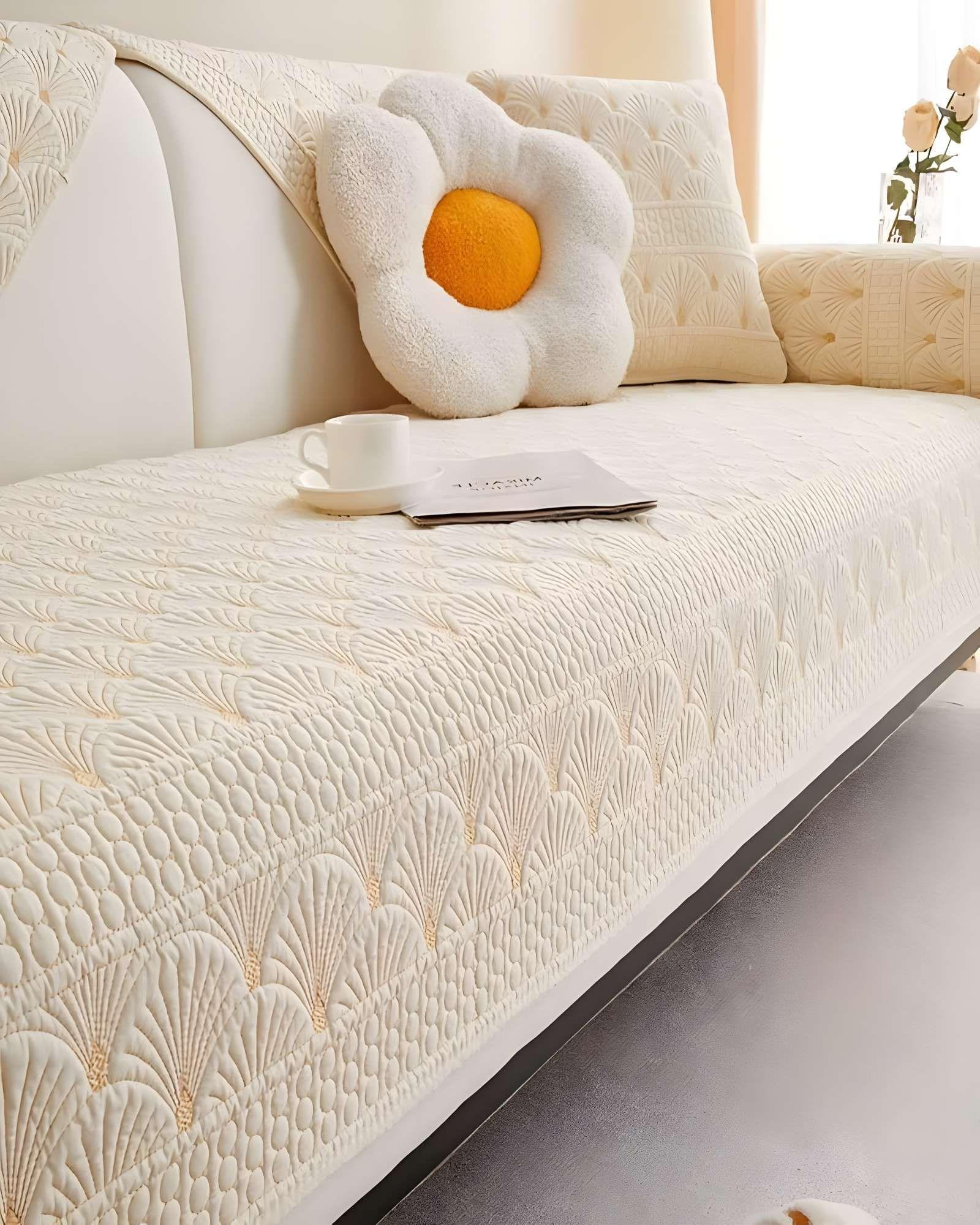 FUNDAS MAT PARA SOFA CON DISEÑO DE OSTRA BLANCO-3