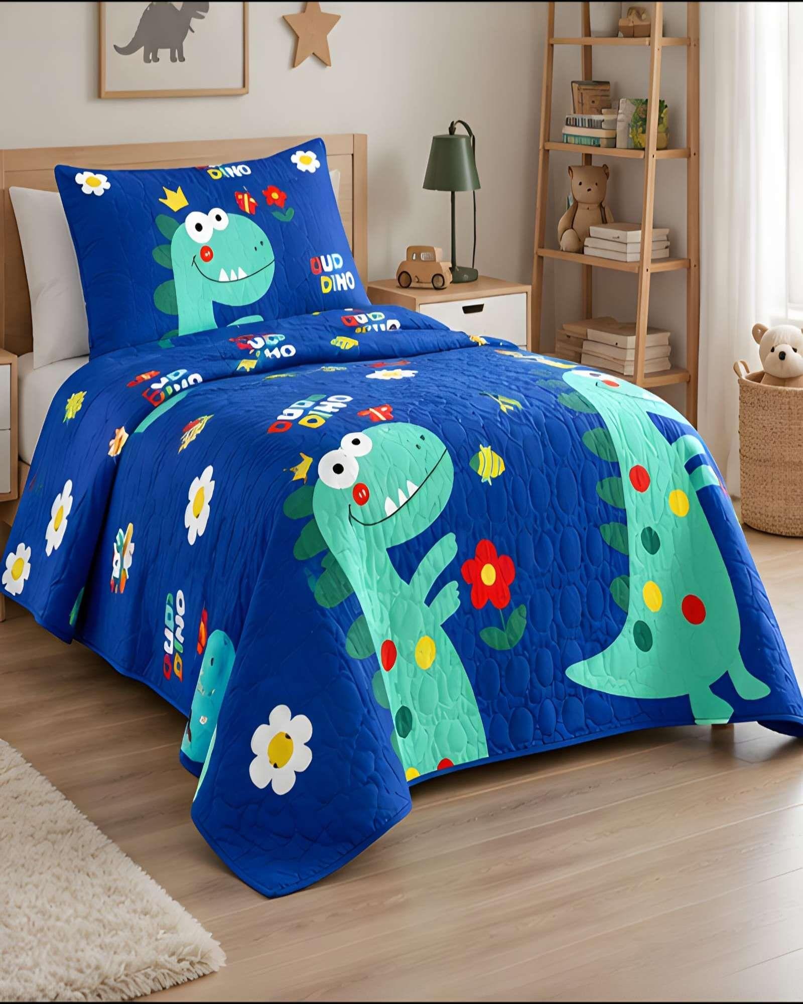 Cubrecamas Quilt de Verano Plaza y Media con Funda 15-1