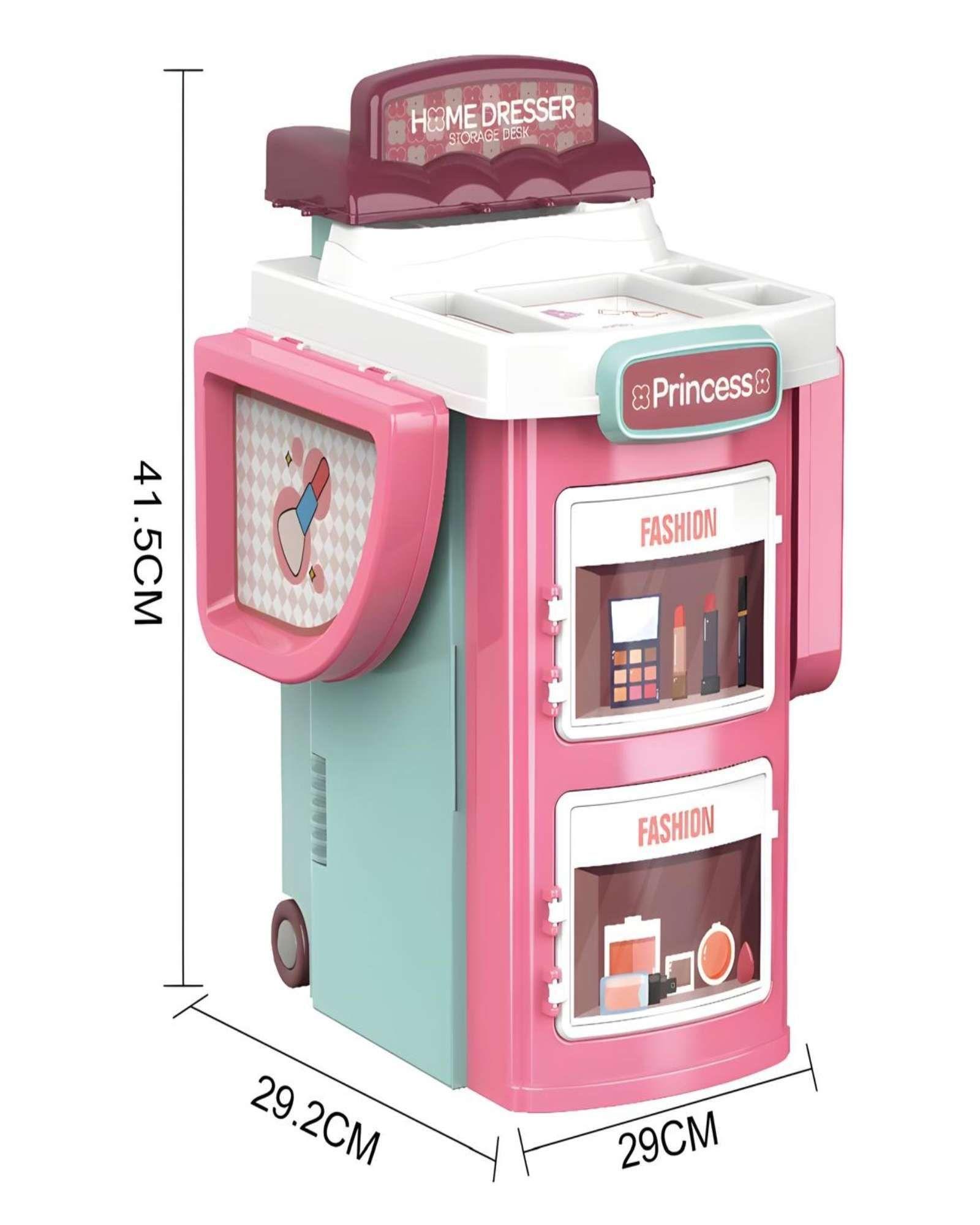 Tocador de Belleza con maleta 2 en 1 mas accesorios-2