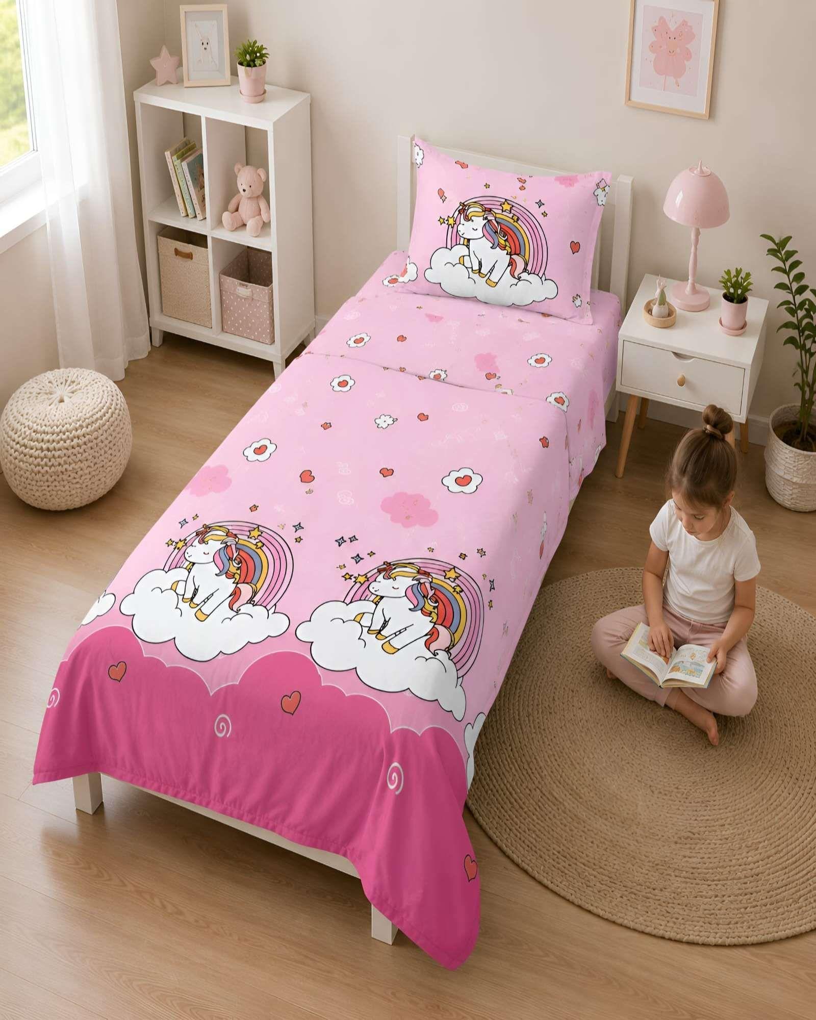 Set de sábanas y quilt de verano 1.5 Plazas-3