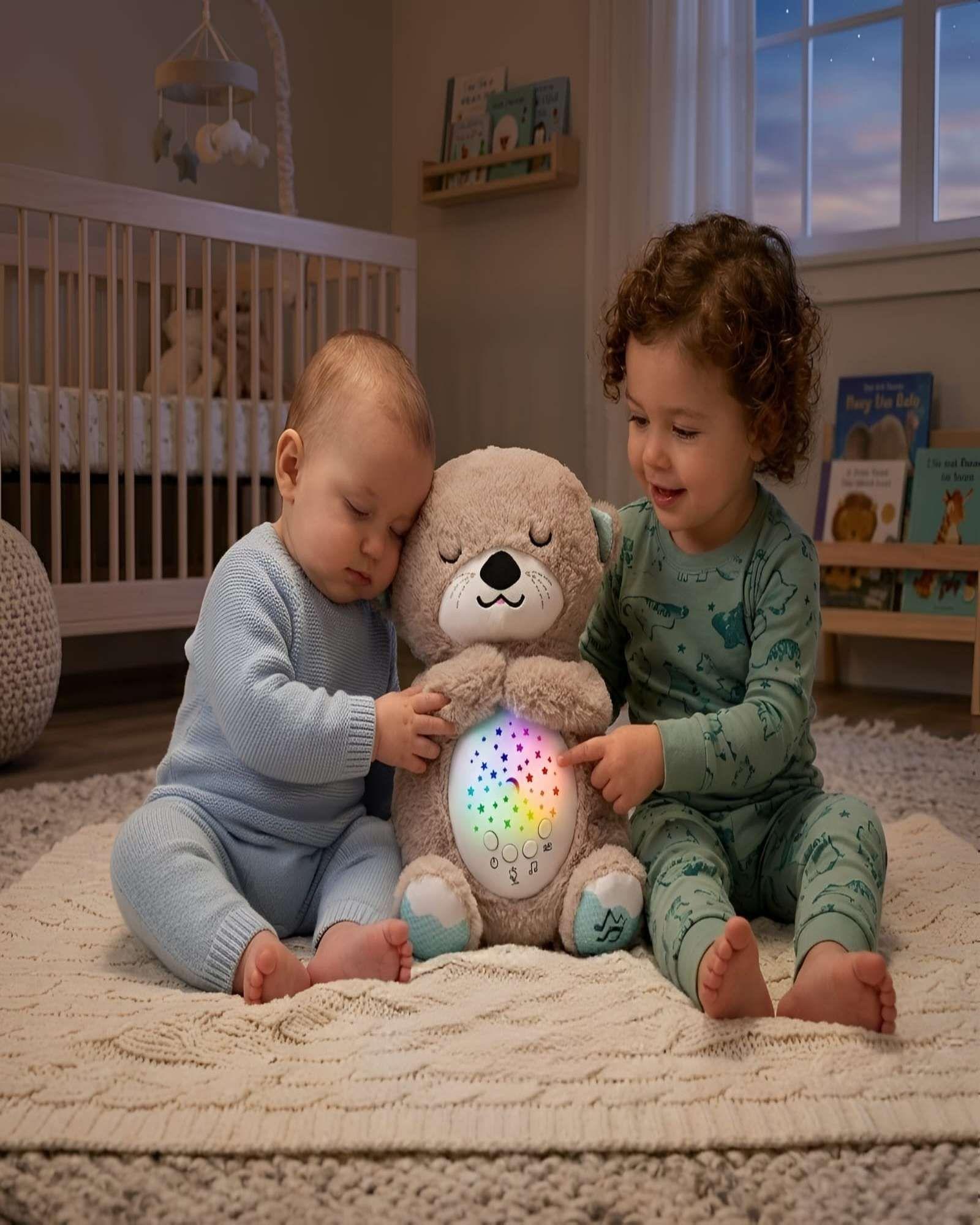 Peluche Nutria de Apego Proyector Ruido Blanco A3-3