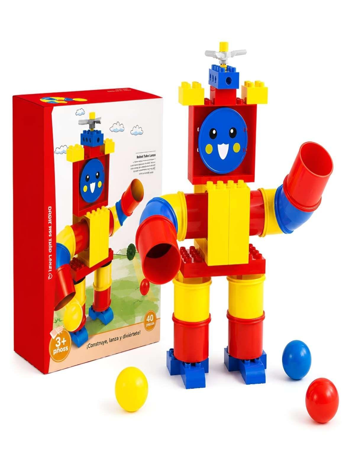 Set de Bloques de Construcción Robot Didáctico Interactivo-2