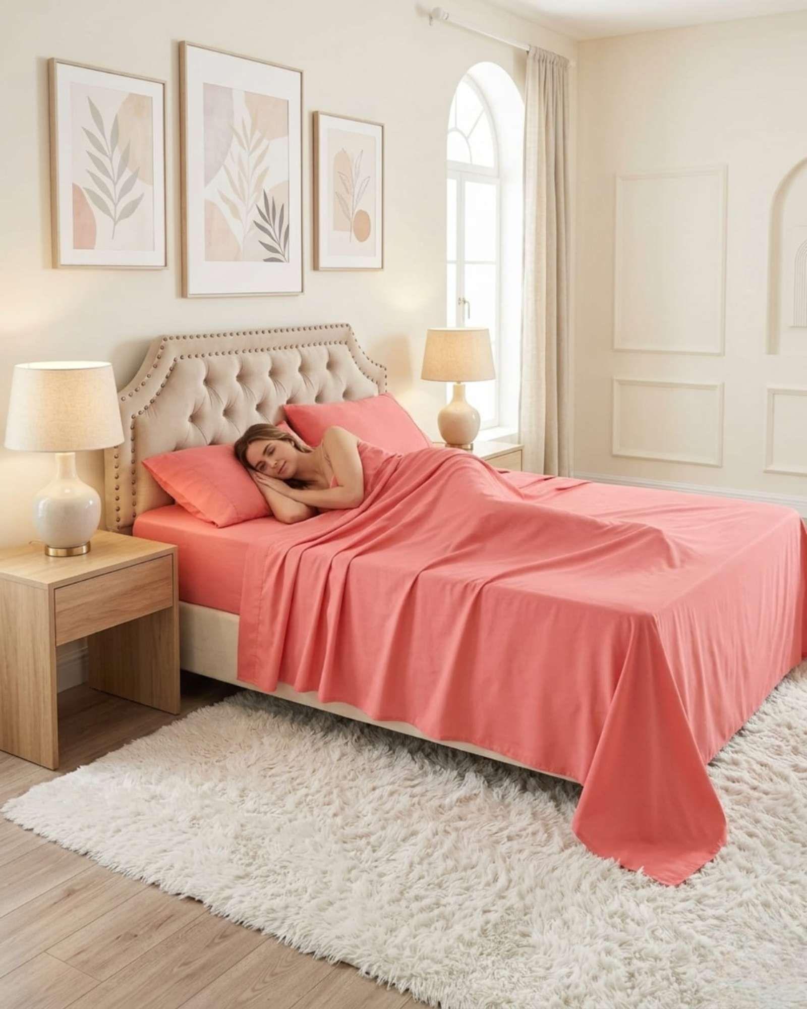 Juego de Sábanas King Verano Soft Género Premium Respirable 05-2