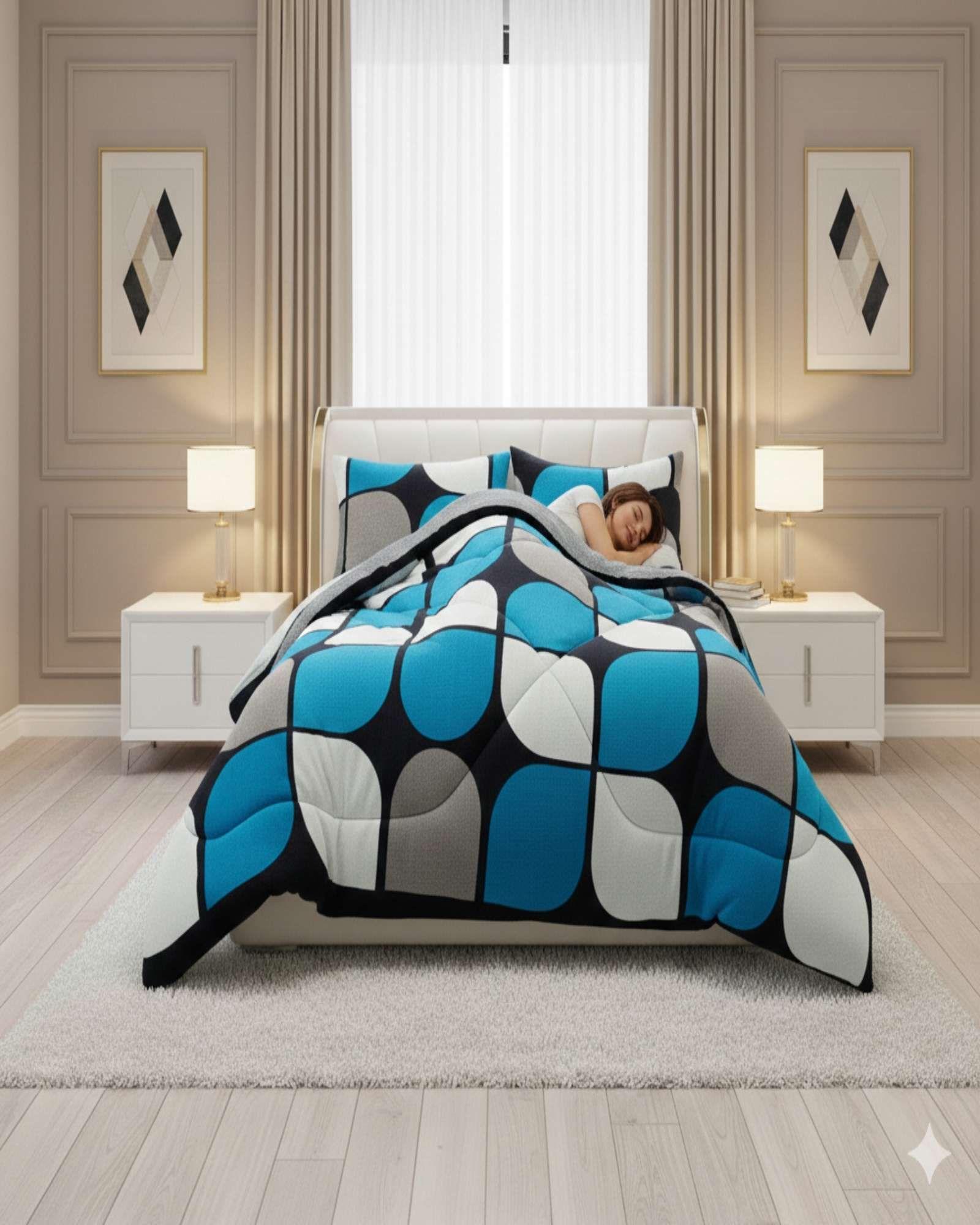 Set de Cubrecama con Chiporro mas sabana Plaza y Media C6-3