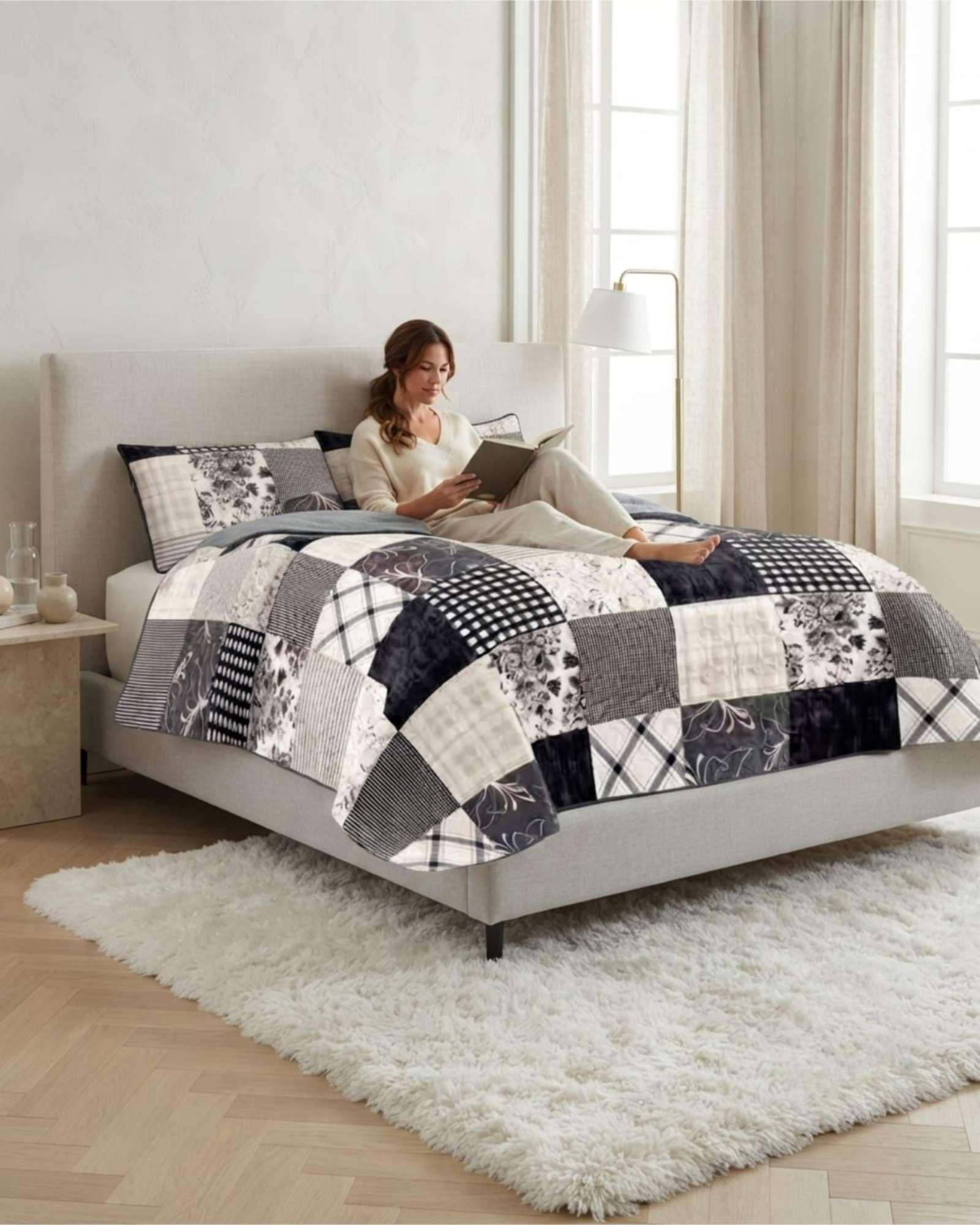 Quilt De Verano Textura Ultra Suave King m14-4
