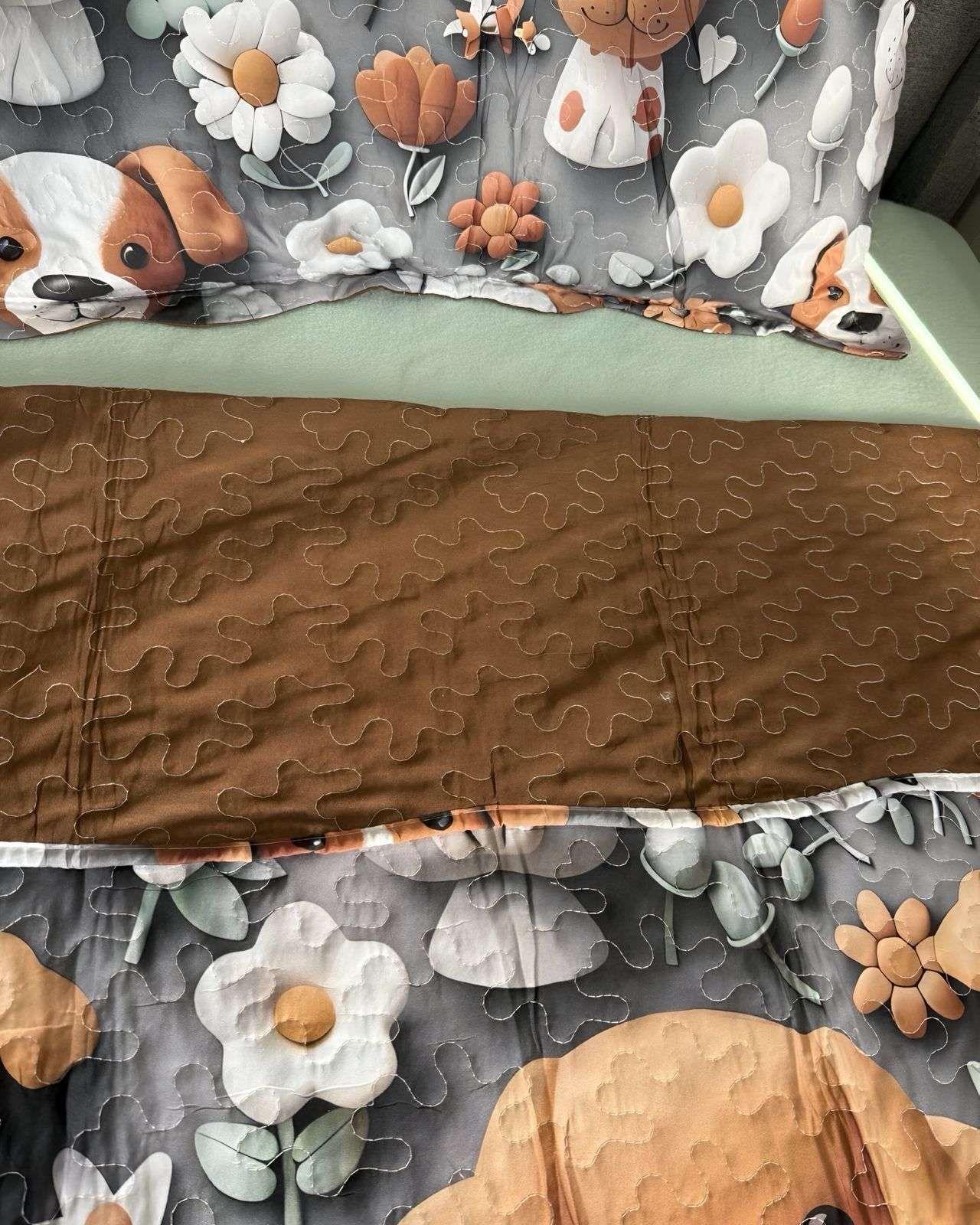 COBERTOR QUILT VERANO INFANTIL PERRO-2
