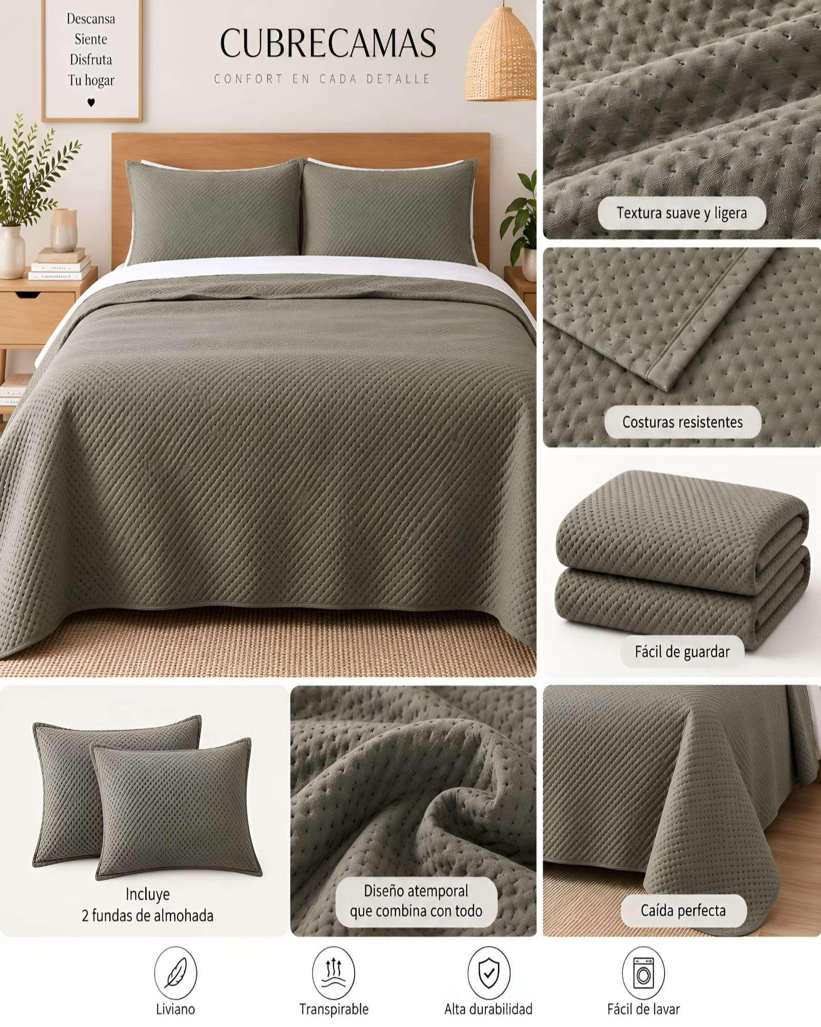 Quilt Cádiz Ultra Soft Mashini 2 Plazas  220 x 240 cm  03-4