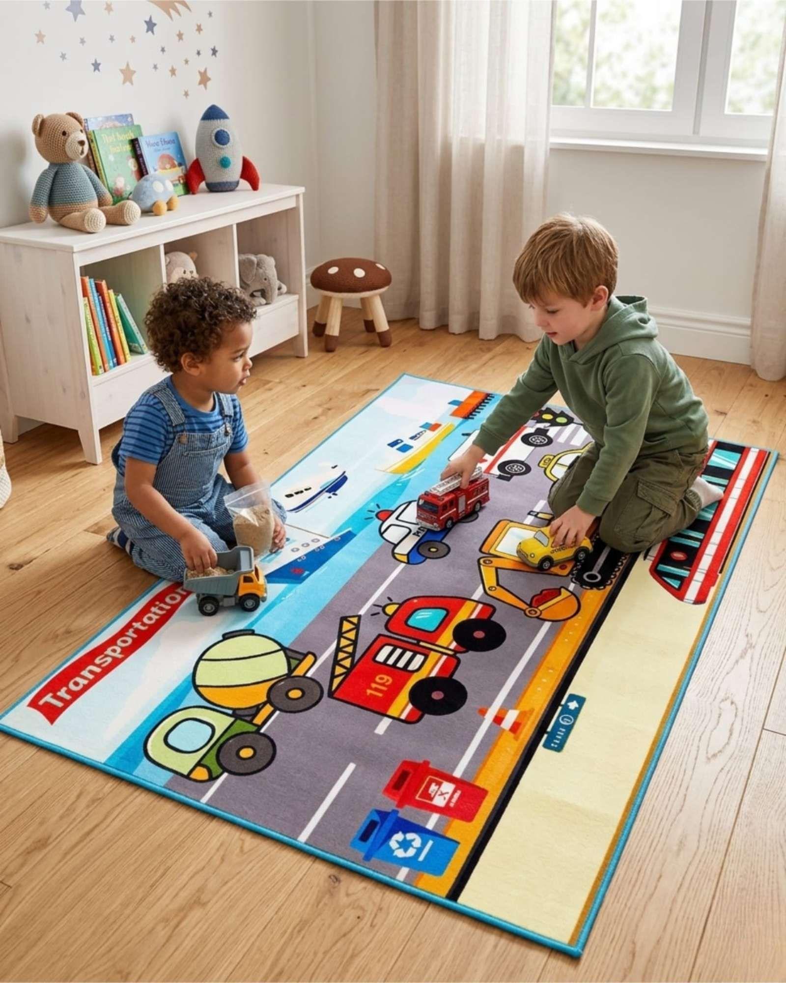 Alfombra Area de Juegos para Niños de 120x180cm m9-3