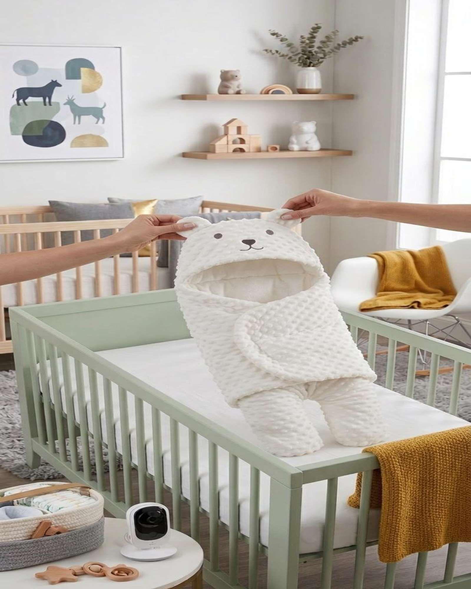 Manta De Dormir Bebé Minky Soft Térmica Con Piernas m3-3