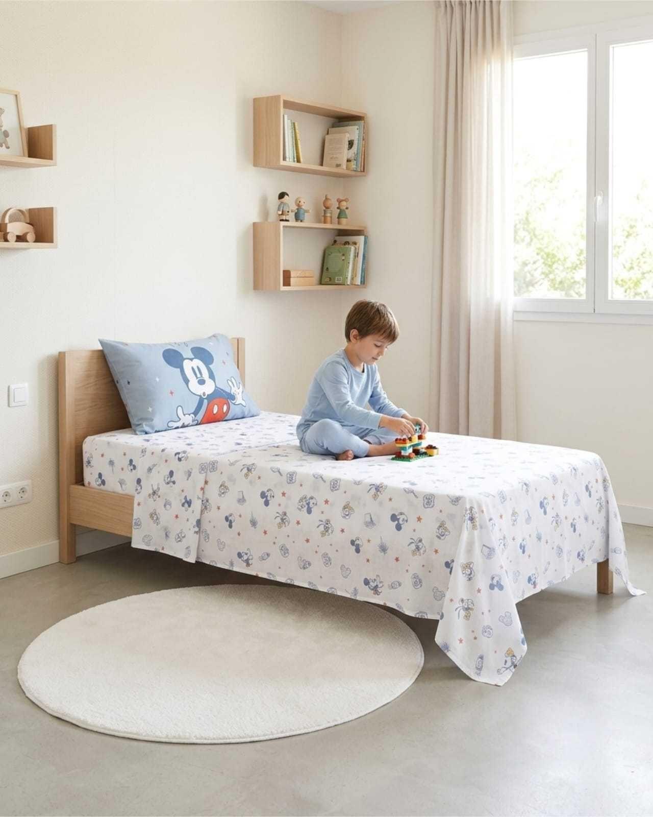 Set de Sábanas 1,5 Plazas Estampado Infantil Contemporáneo 05-4