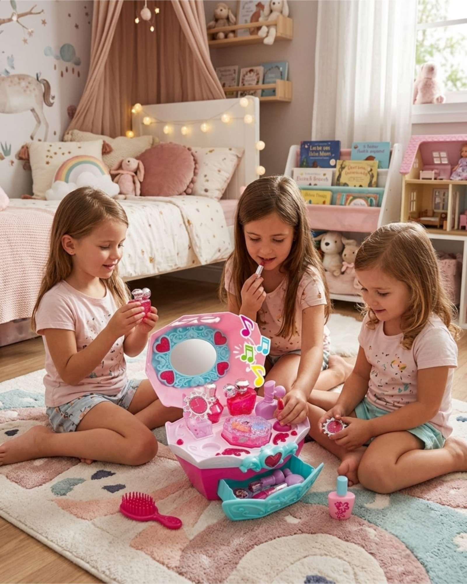 Cosmetiquero De Juguete Infantil Con Efectos Musicales m1-1