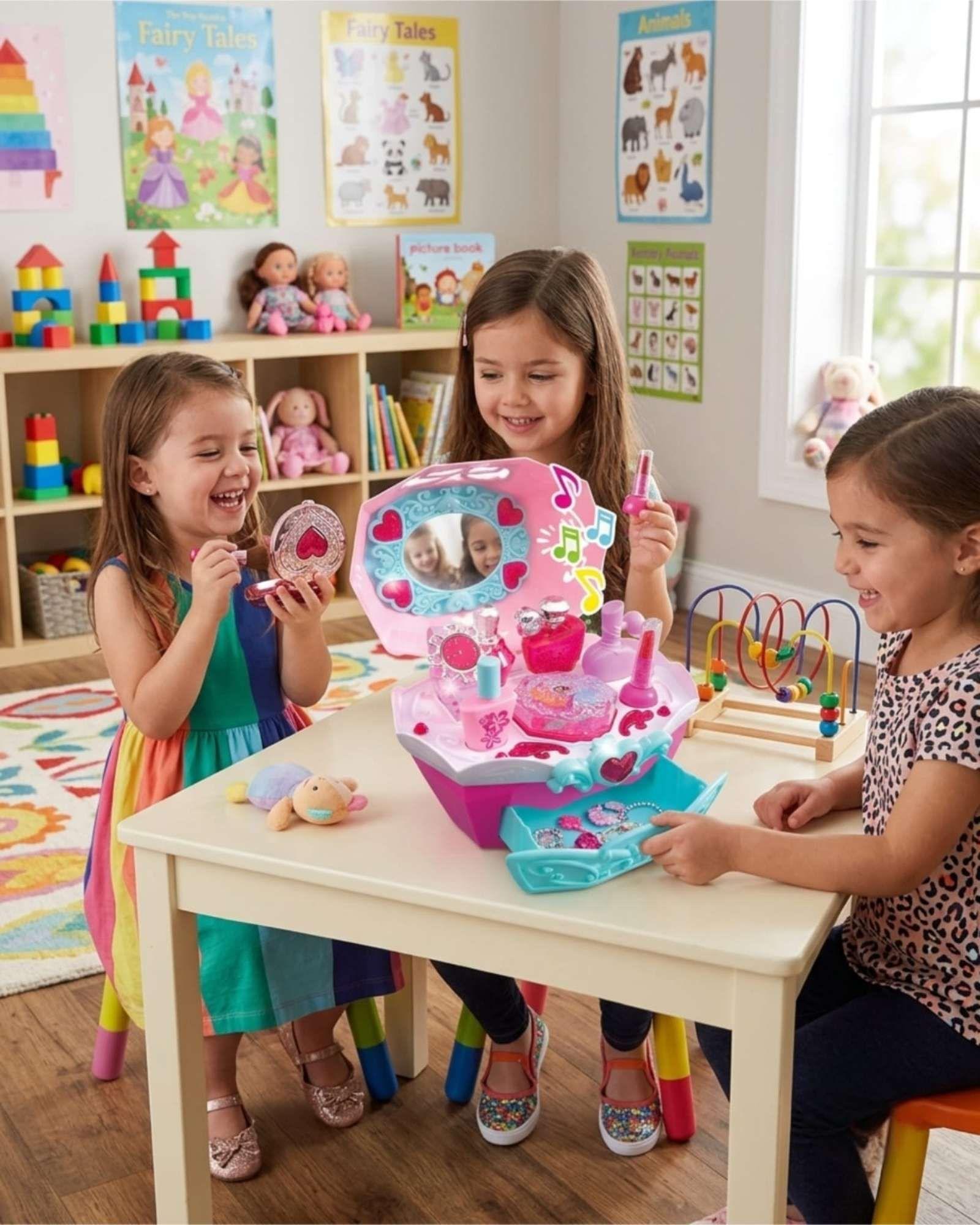 Cosmetiquero De Juguete Infantil Con Efectos Musicales m1-3