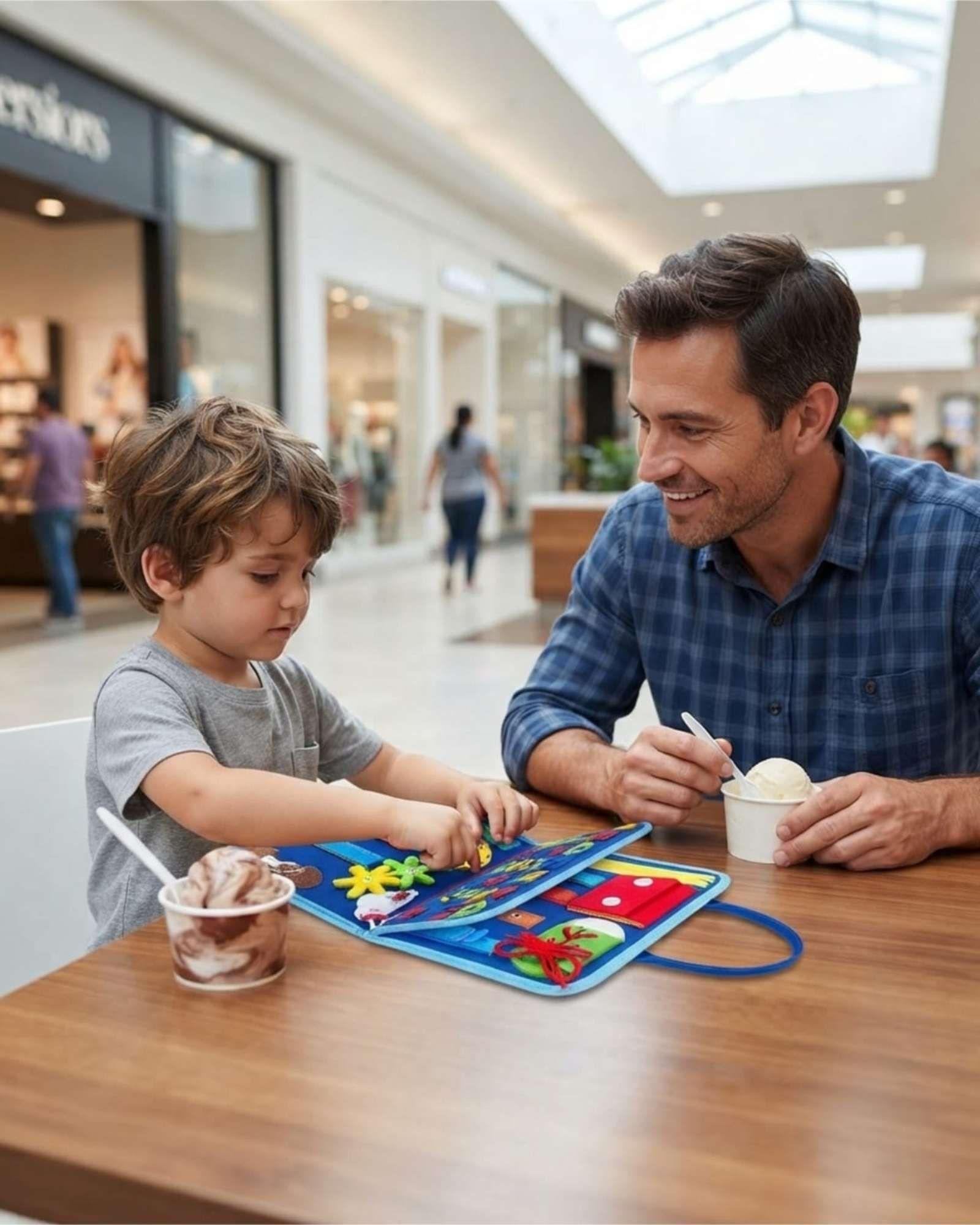 Libro Sensorial Didactico De Fieltro Para Bebes m3-2