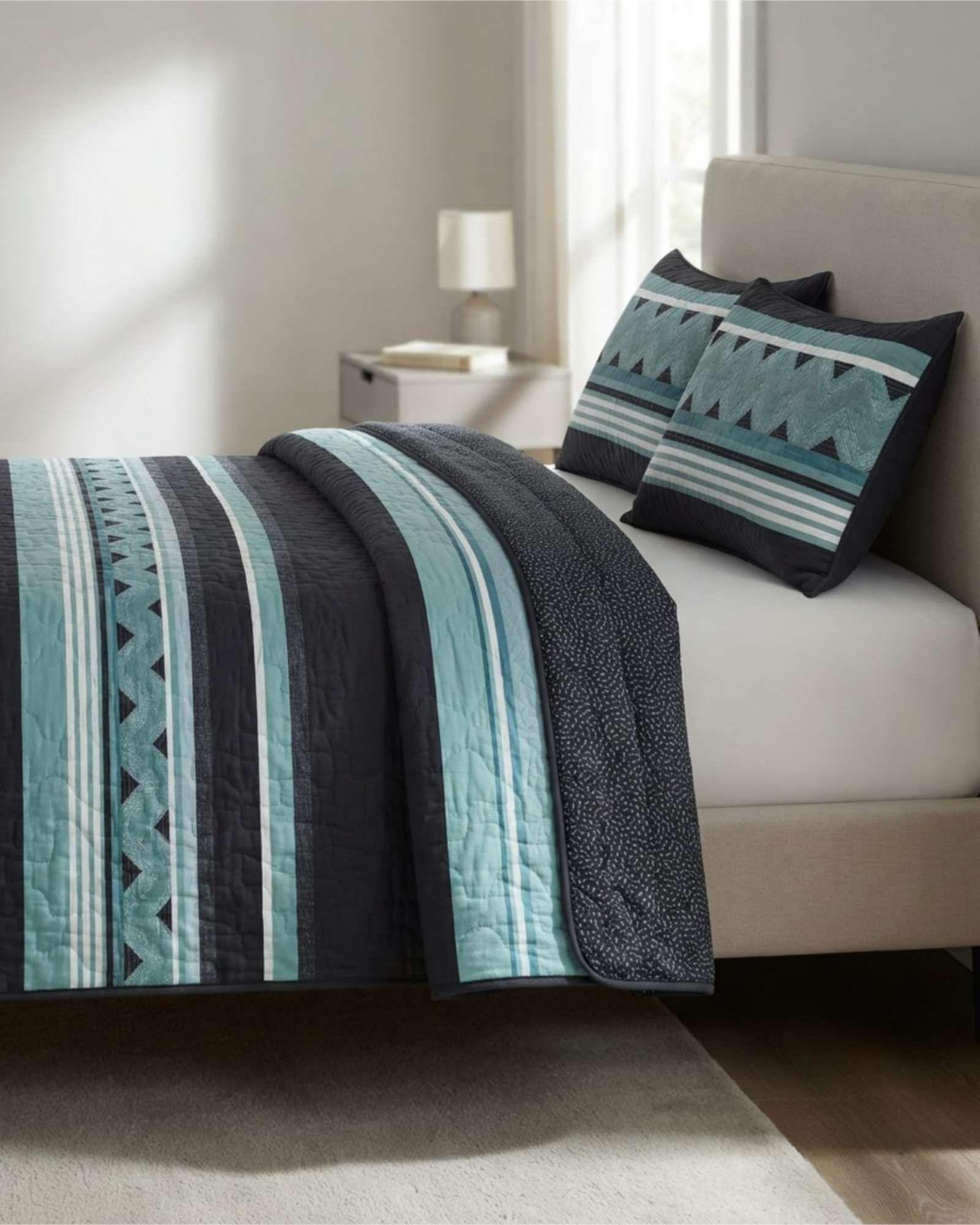 Cubrecamas Delgado 2 Plazas Mas Almohadas Ideal Para Verano m16-4