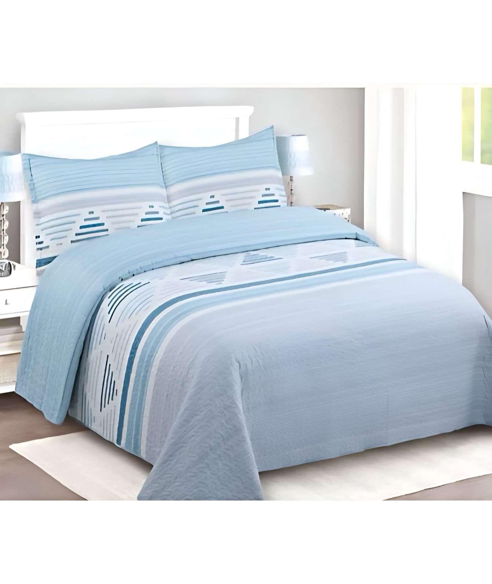 CUBRECAMA COLCHA QUILT DE VERANO 2 PLAZAS A1-2